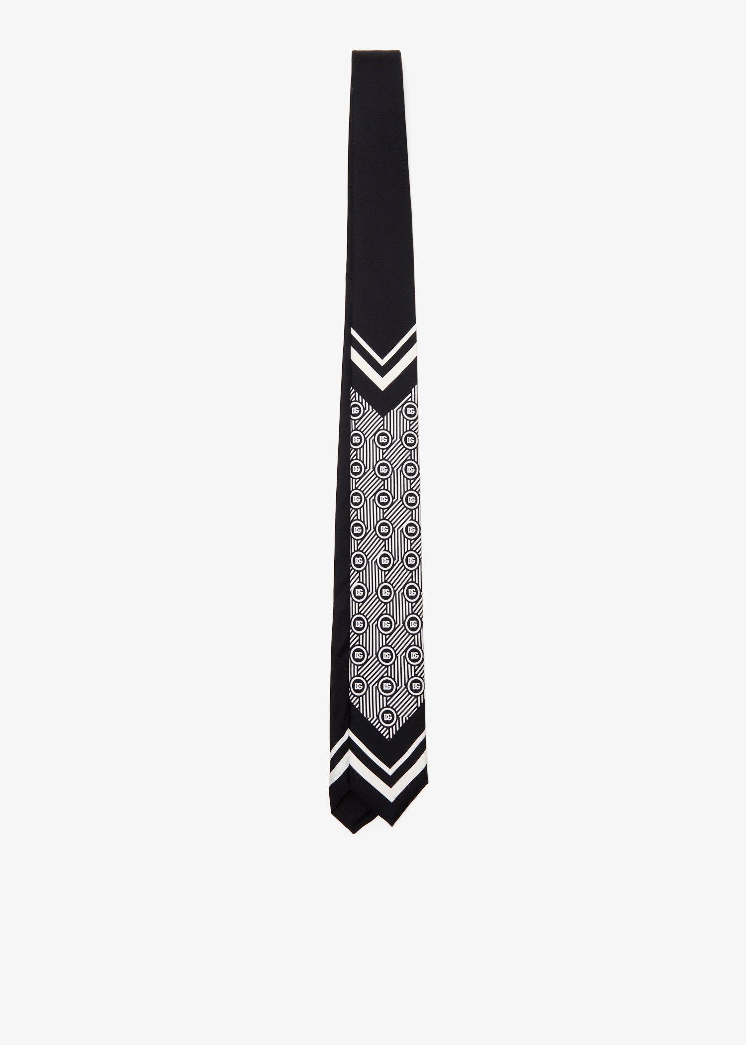 ネクタイ Dolce & Gabbana Dolce Gabbana Dg Jacquard Tie Dolce & Gabbana DG logo jacquard tie | REVERSIBLE