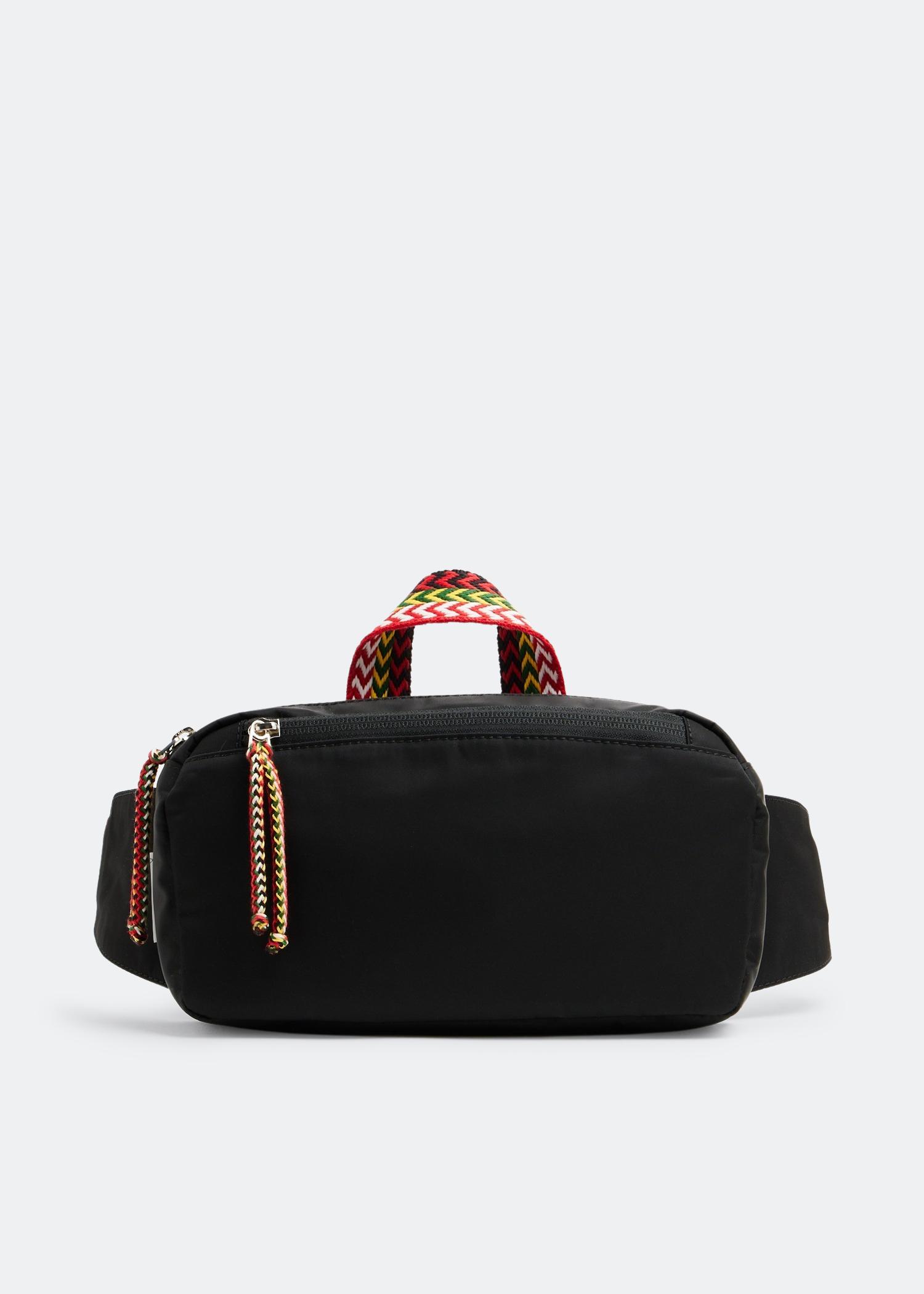 Lanvin Curb Belt Bag in Black for Men | Lyst