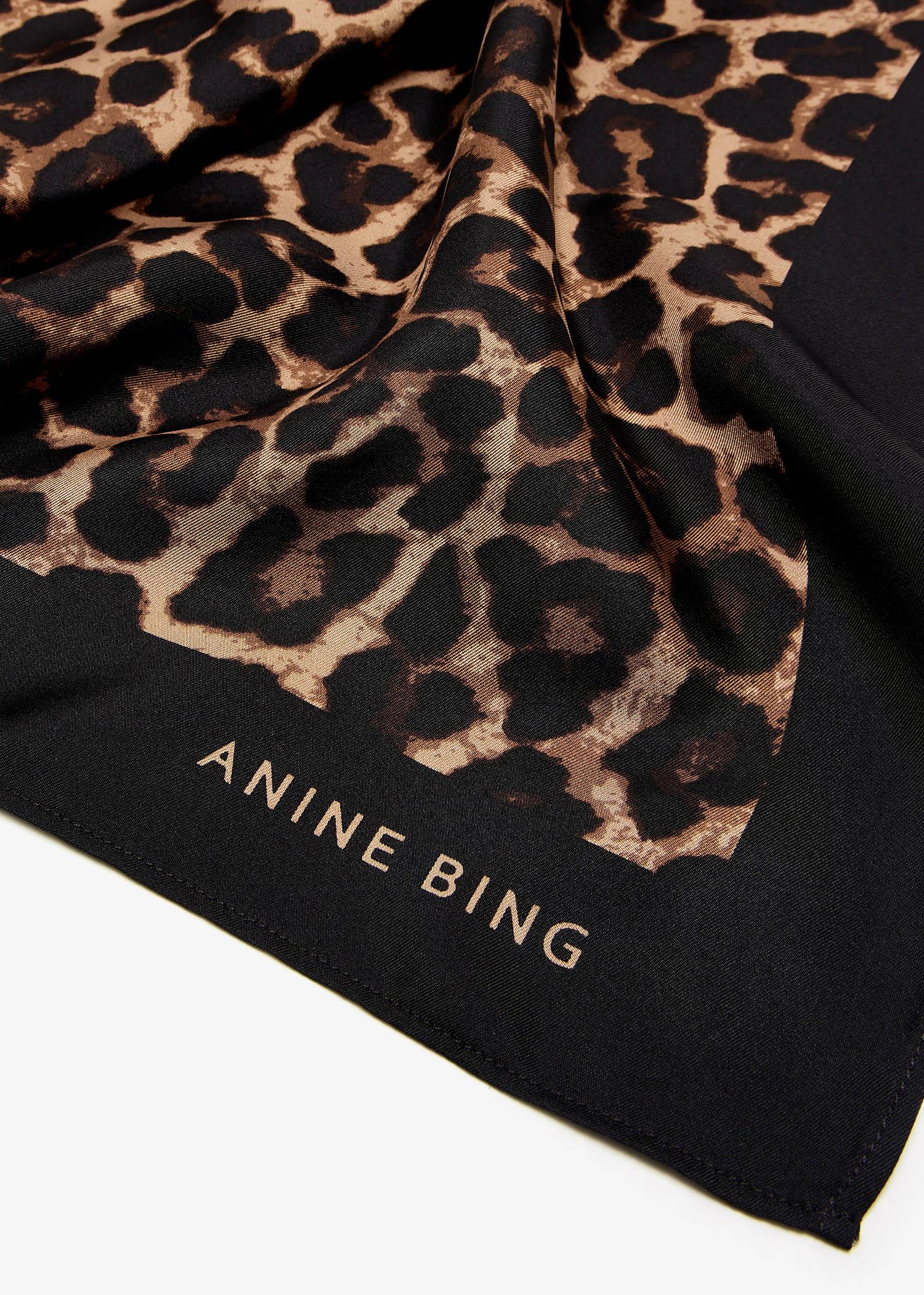 Anine Bing York Scarf in Black | Lyst