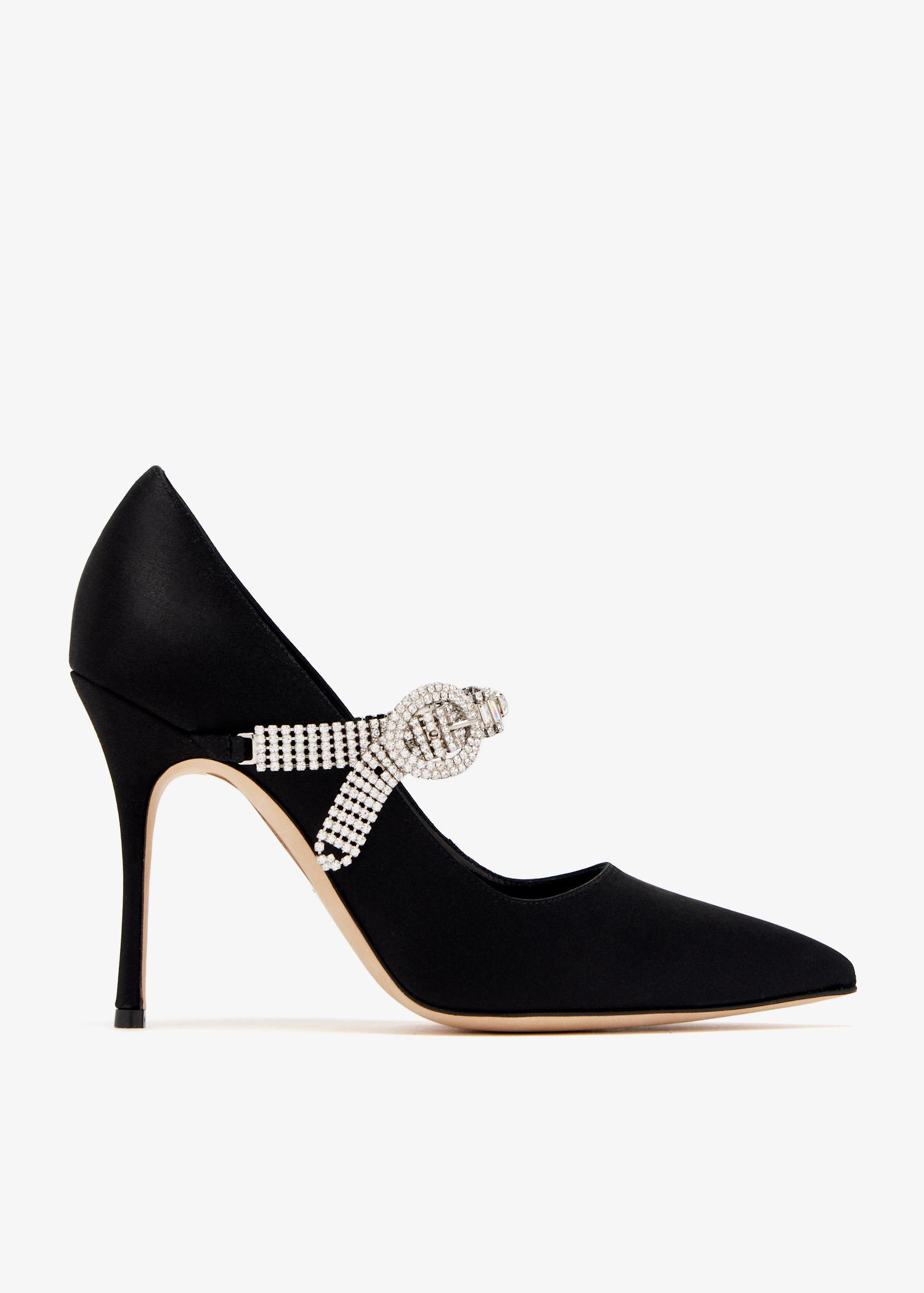 Manolo Blahnik Hamedi Pumps in Black | Lyst