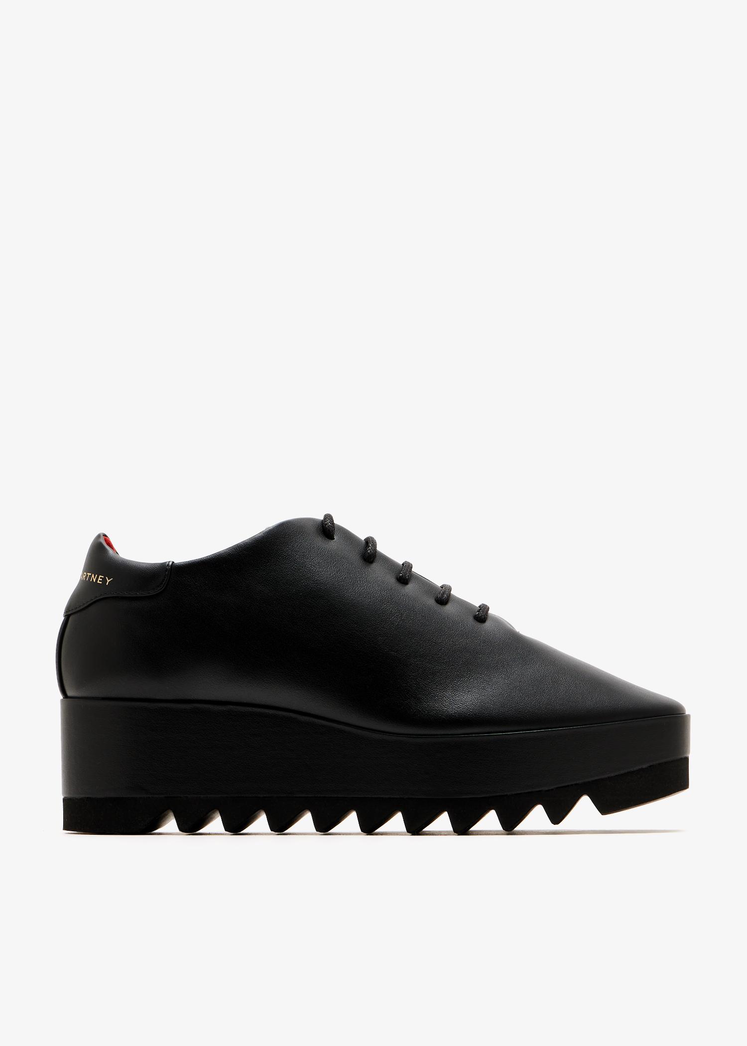 スニーカー Stella McCartney Black alter mat Sneak-Elyse sneakers Women Ebony black Sneak-Elyse Platform Sneakers | Stella