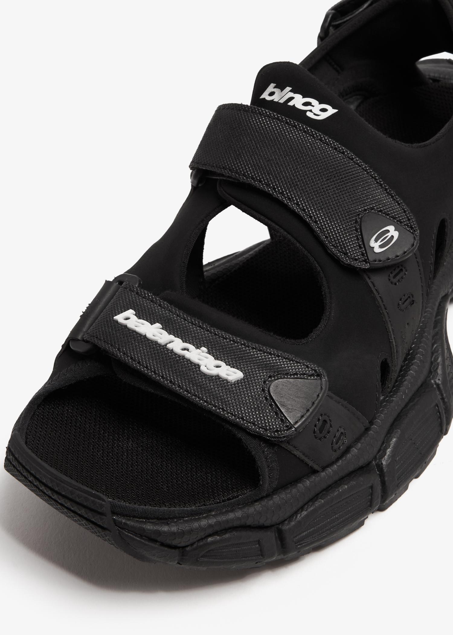 Balenciaga 3Xl Sandals in Black | Lyst
