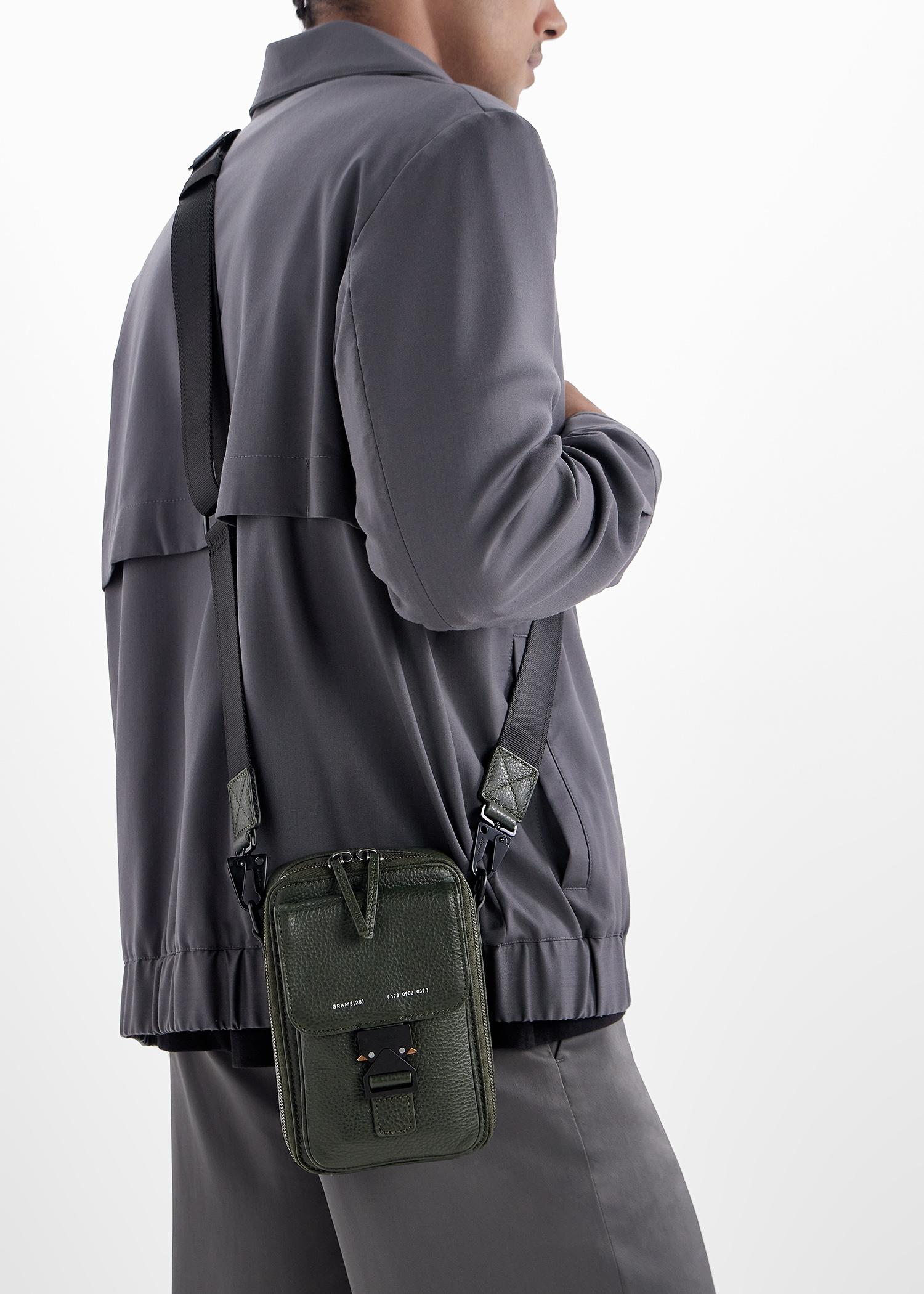 GRAMS28 173 Vertical Sling Bag in Black for Men | Lyst