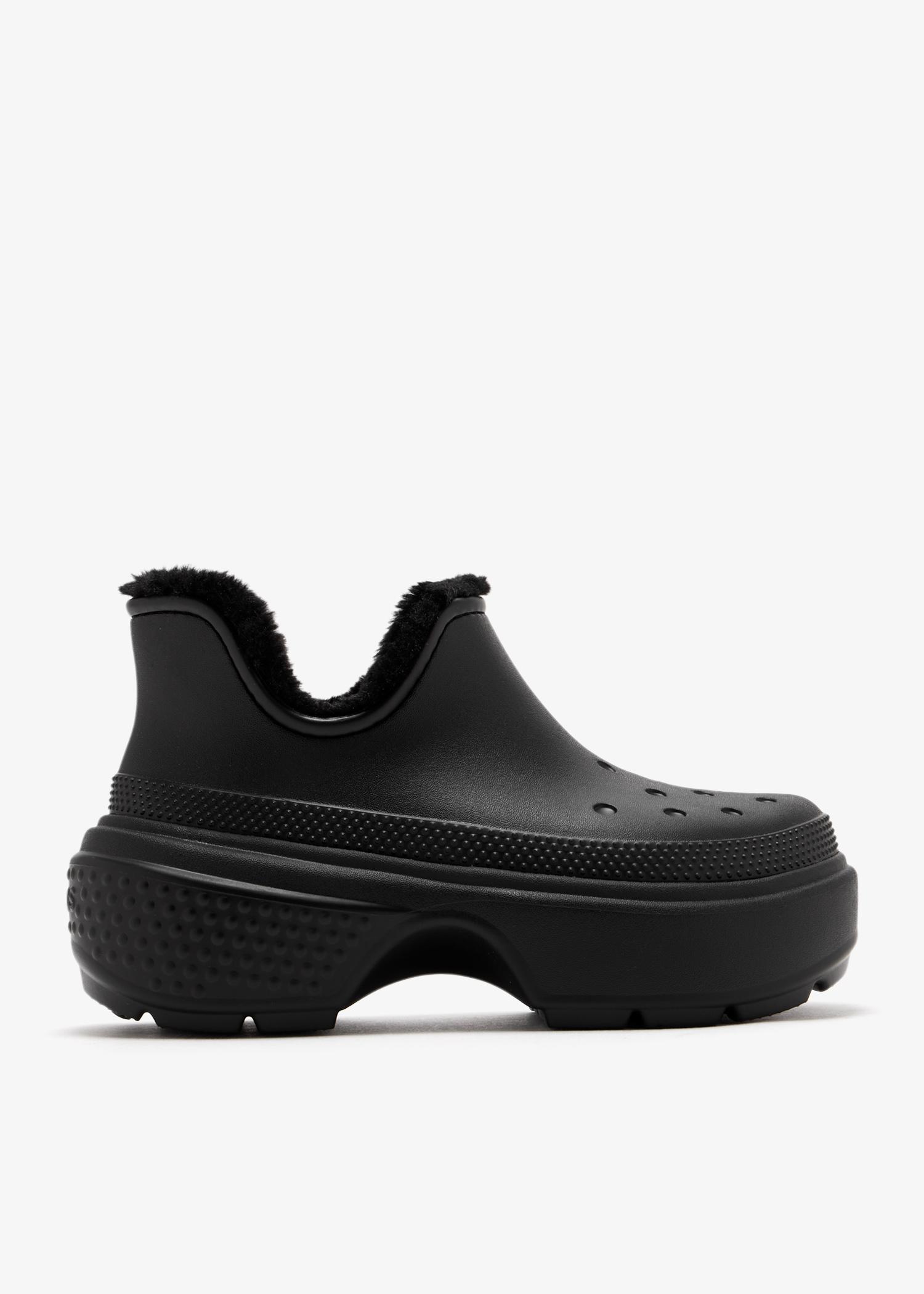 ショートブーツ・ブーティ CROCS Woman Flat ankle boots Black 210673 060 CROCS Woman Flat ankle boots Black 210673 060 (CROCS