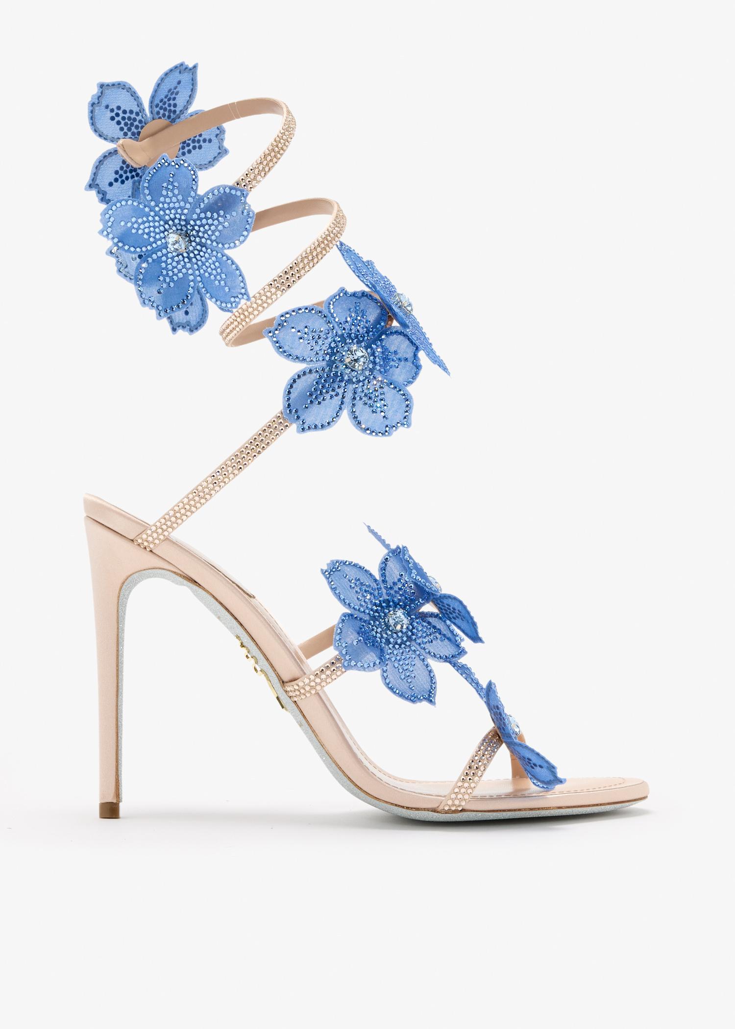 rene caovilla レネカオヴィラ　バタフライ　35.5 サンダル Blue Rene Caovilla Shoes for Women | Lyst
