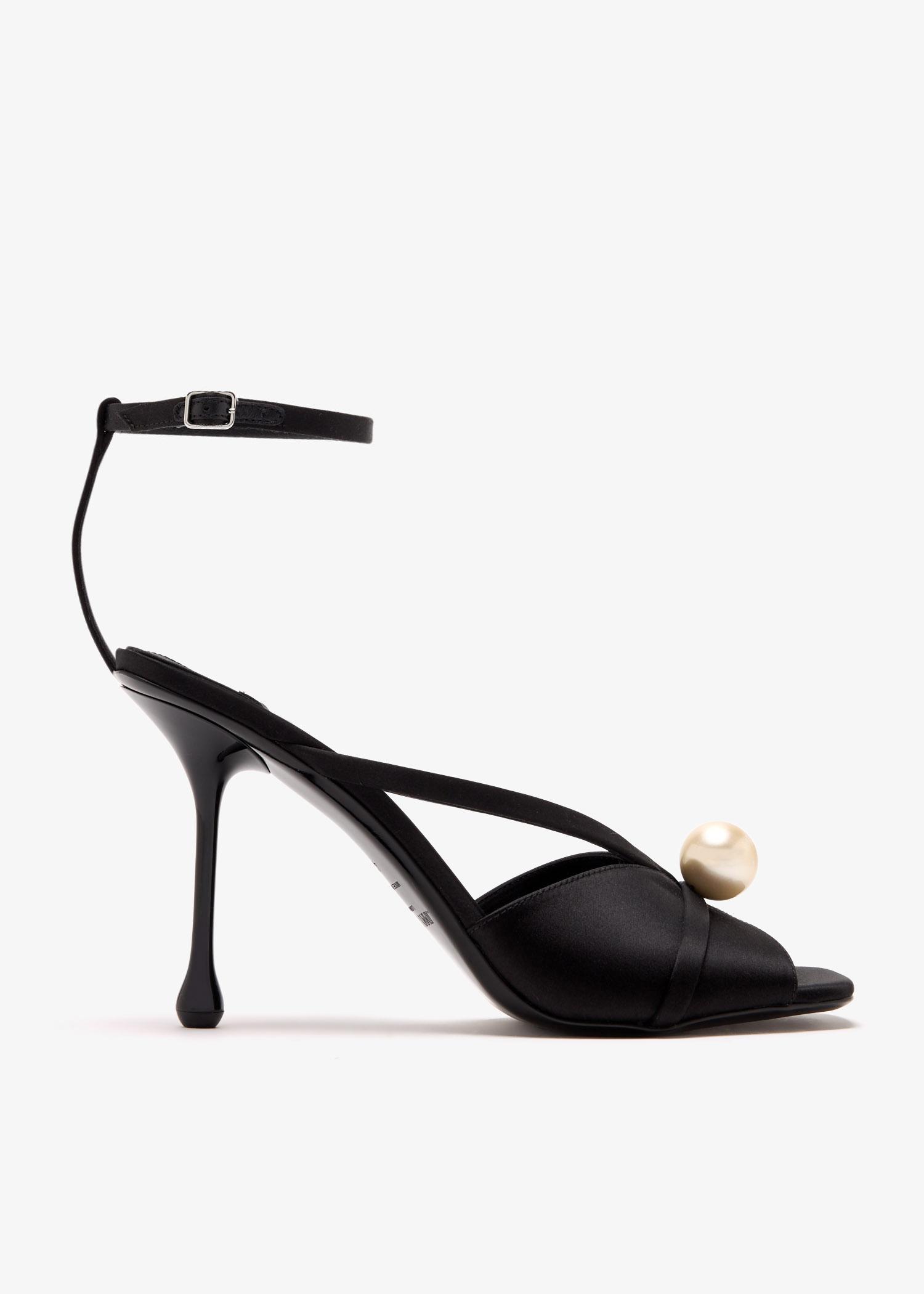 シューズ・サンダルその他 JIMMY CHOO Woman High heel shoes Black SCARLETT95NAP BLACK Jimmy Choo Scarlett 50MM Lace-Up Leather Pumps | Saks Fifth