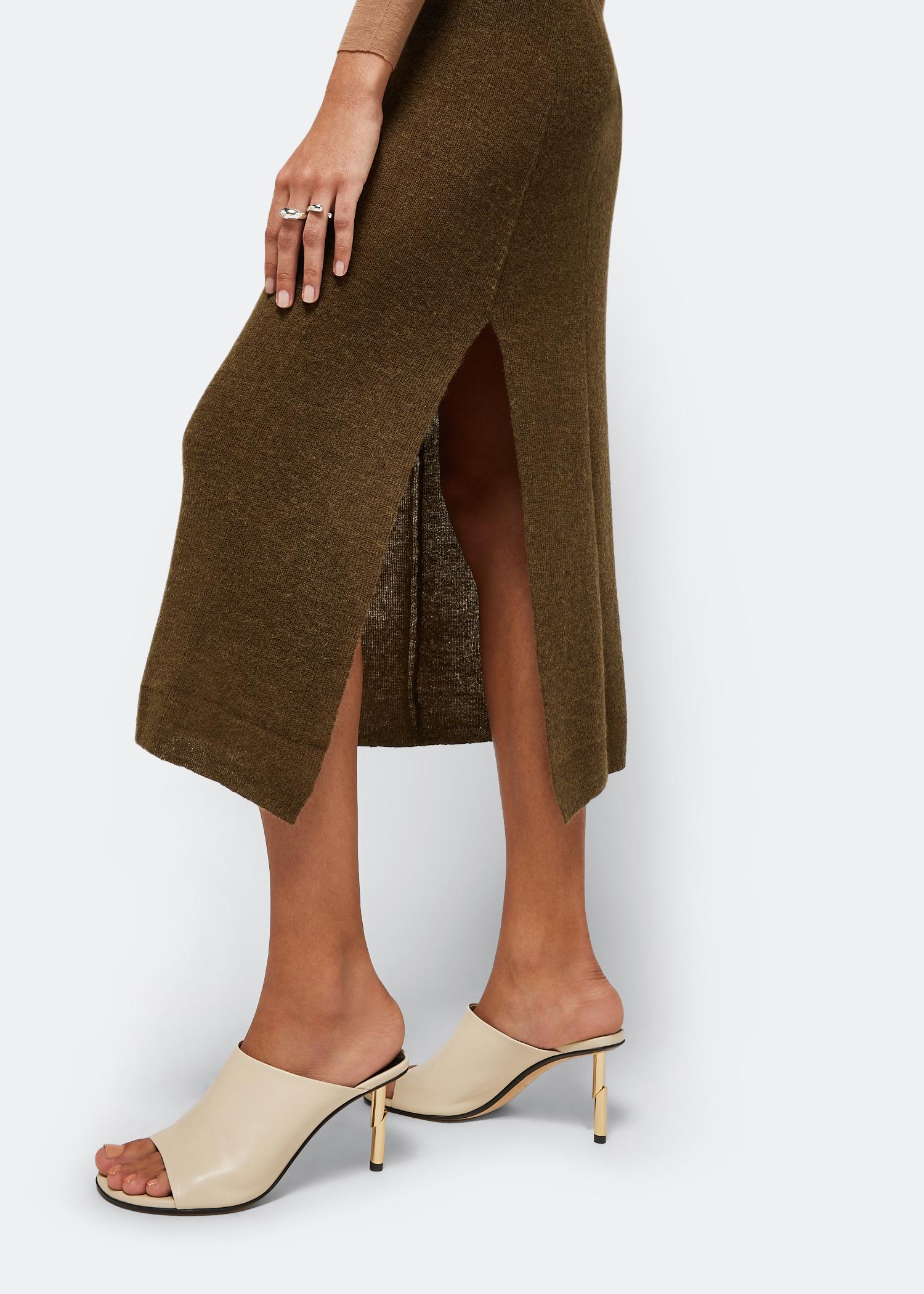 【関税込み】lanvin 'Sequence' mules Brown Sequence Mules by Lanvin on Sale