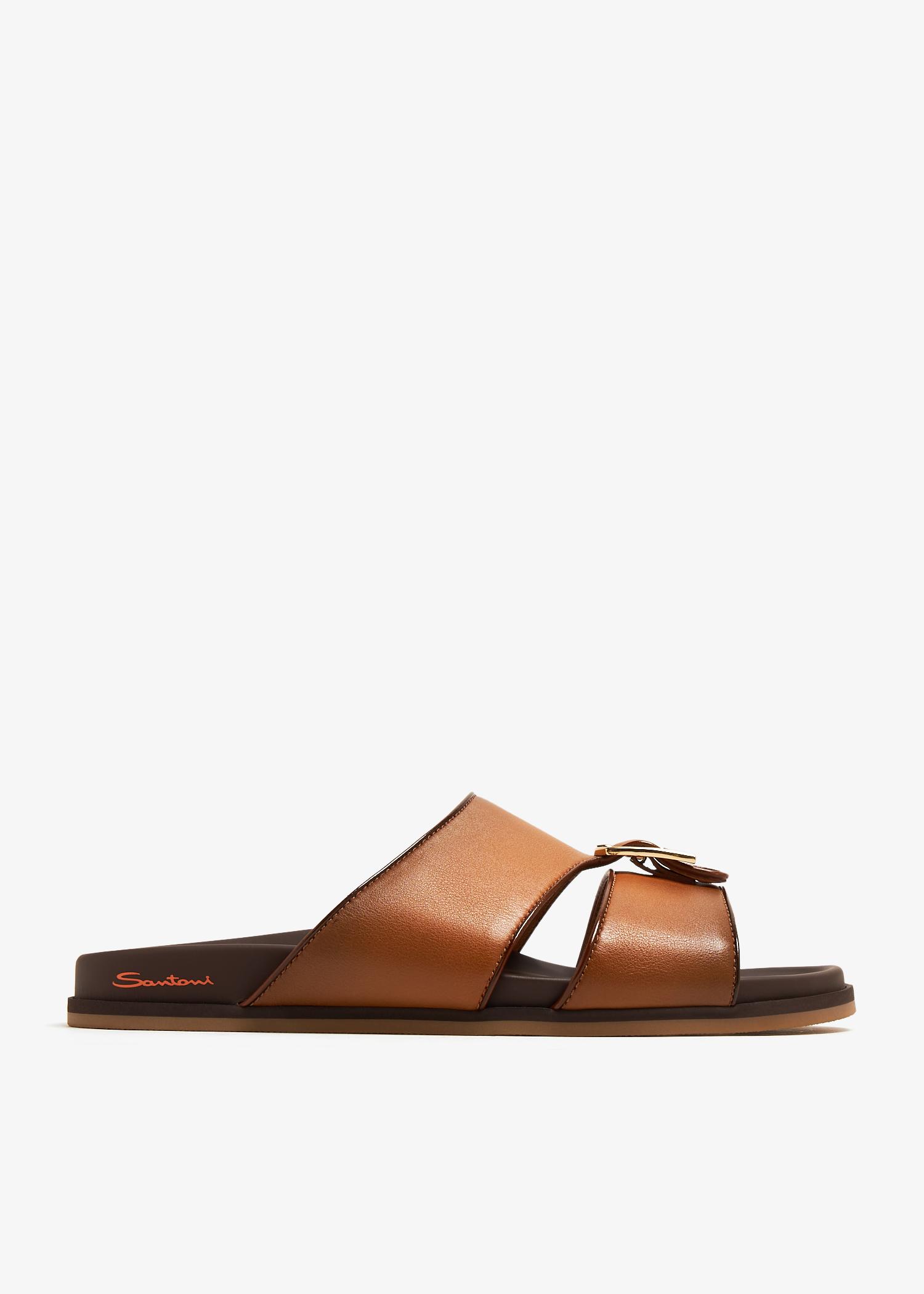 サンダル・ミュール SANTONI LAMINATED NAPPA SANDALS uploading-1413115.jpg