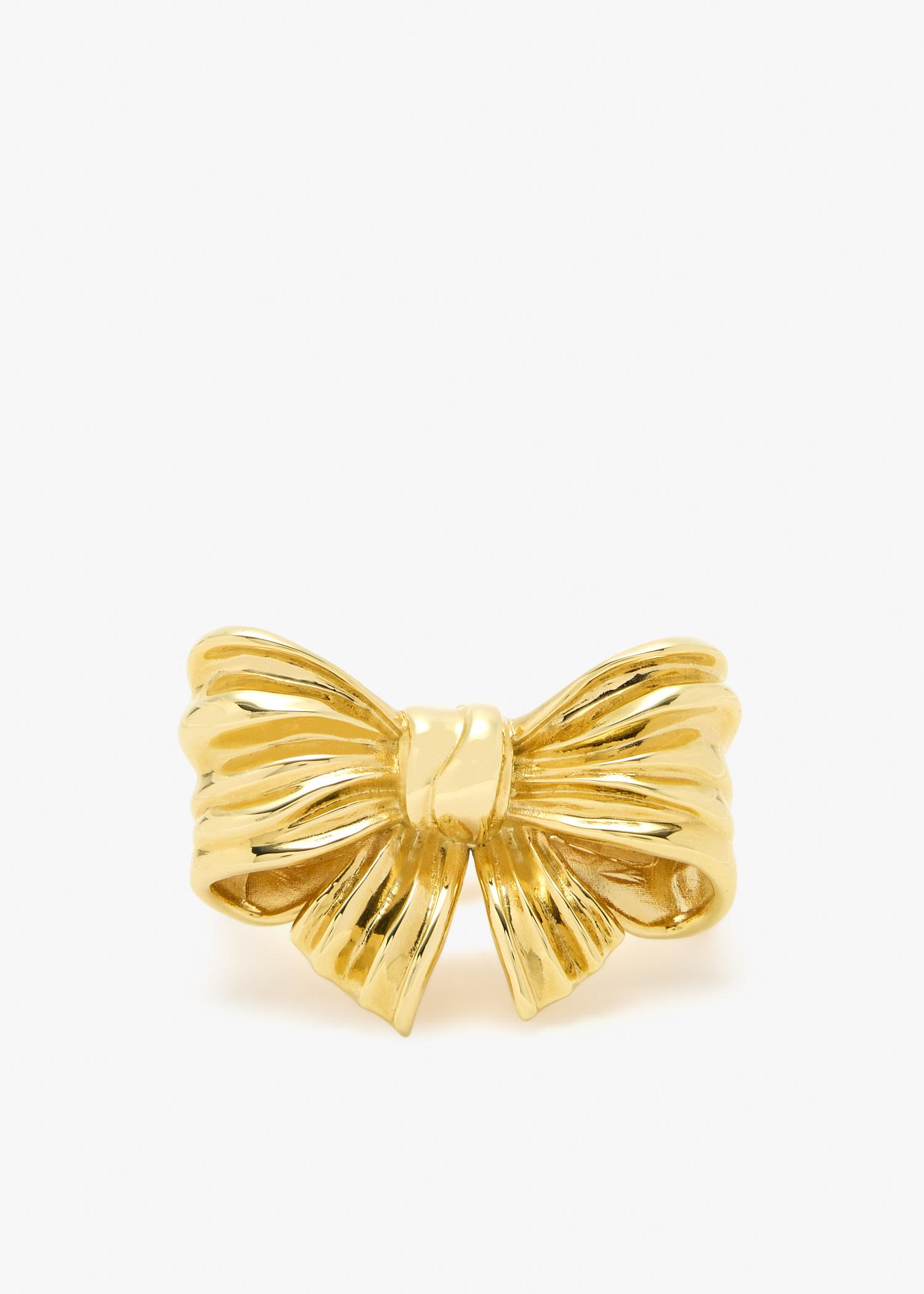 Dolce&Gabbana Devotion Gold Sacred Heart Emblem Brass Plated hair clips set -New Dolce & Gabbana Rings for Women | Online Sale up to 62% off  main image 4