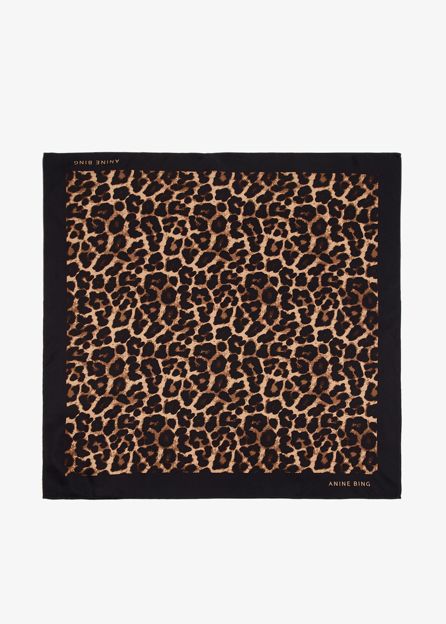 【関税込み】York Monogram Scarf - ANINE BING - Silk - Printe Anine Bing York Monogram Scarf - Silk - Printed | THE LIST
