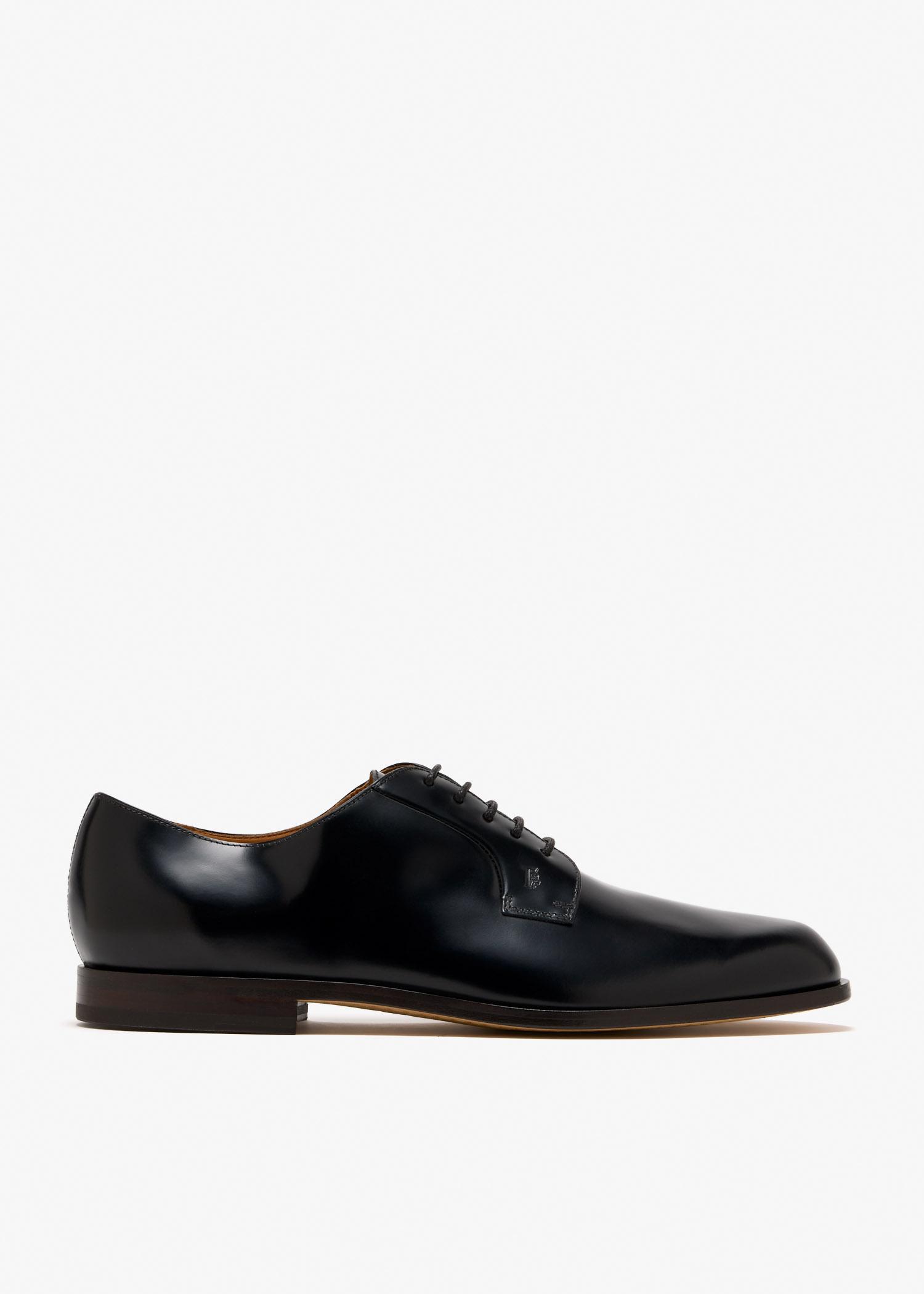 Tod\'s Shoes Mens 10 Suede Leather Lace Up Casual Dress  Black IT Size 8.5 $895 Man BLACK Lace-ups in Leather XXM01E0O530PM69CB999 | Tods main image 2