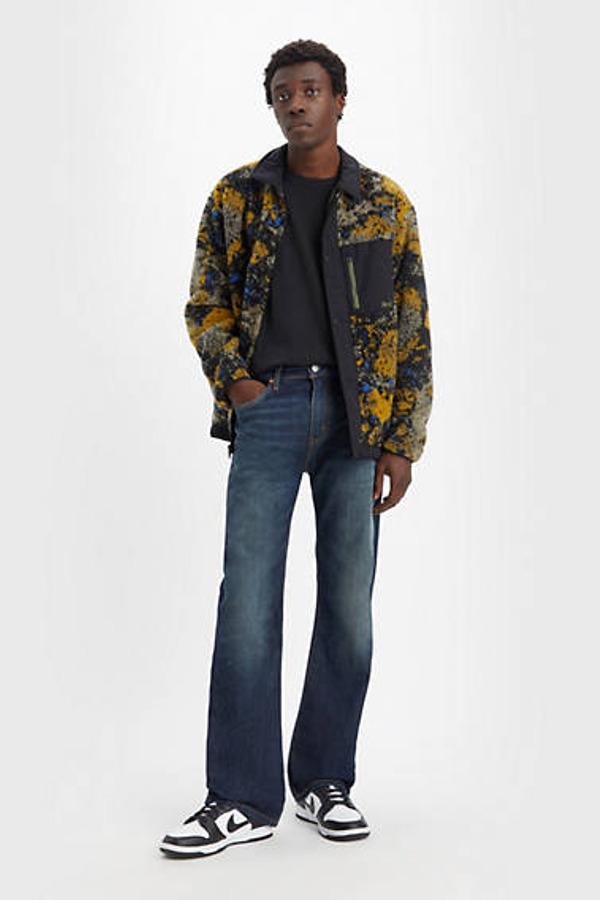 Levi s 527 Slim Bootcut Jeans in Black for Men Lyst UK
