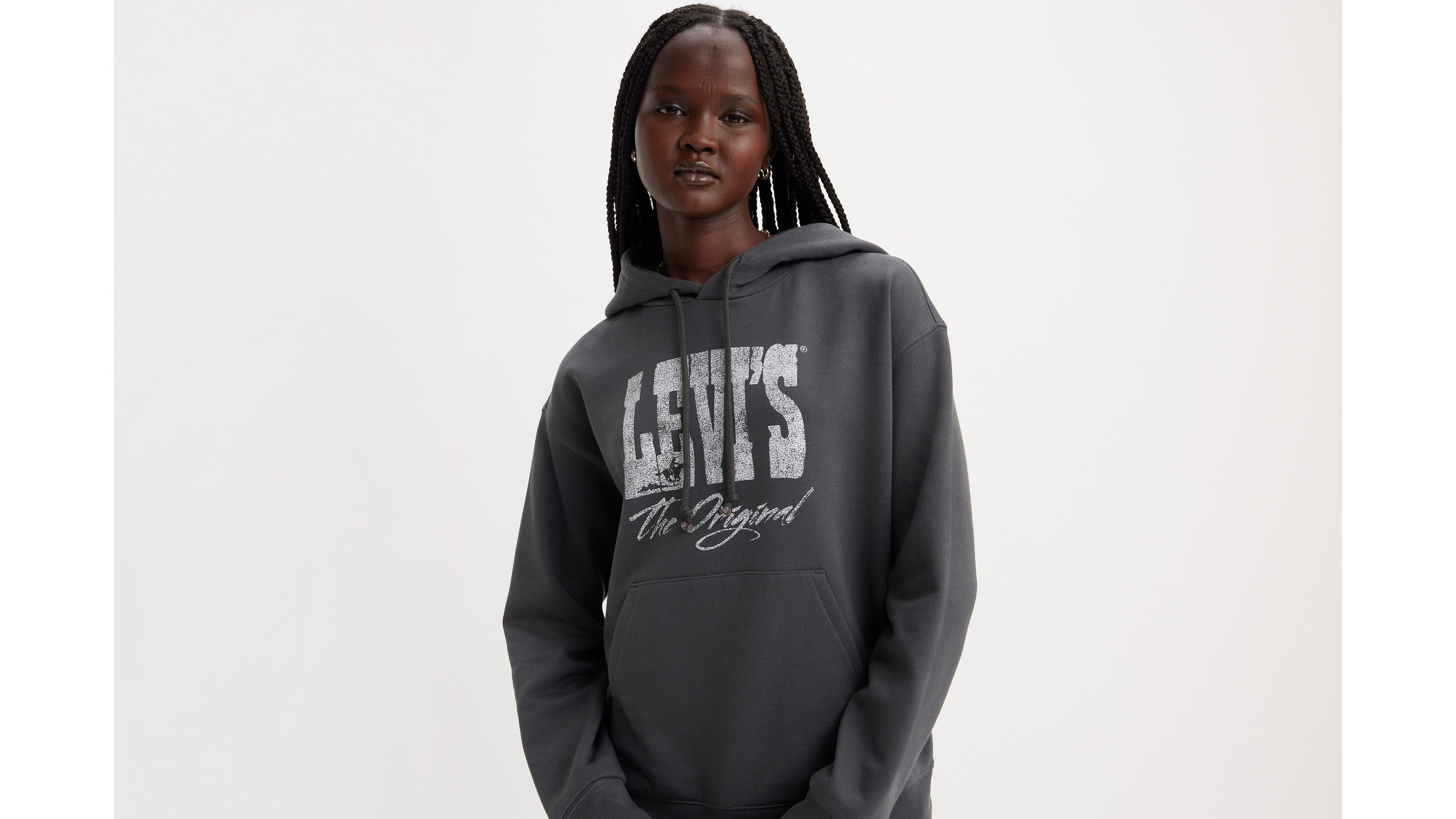 Felpa shop levi's leopardata