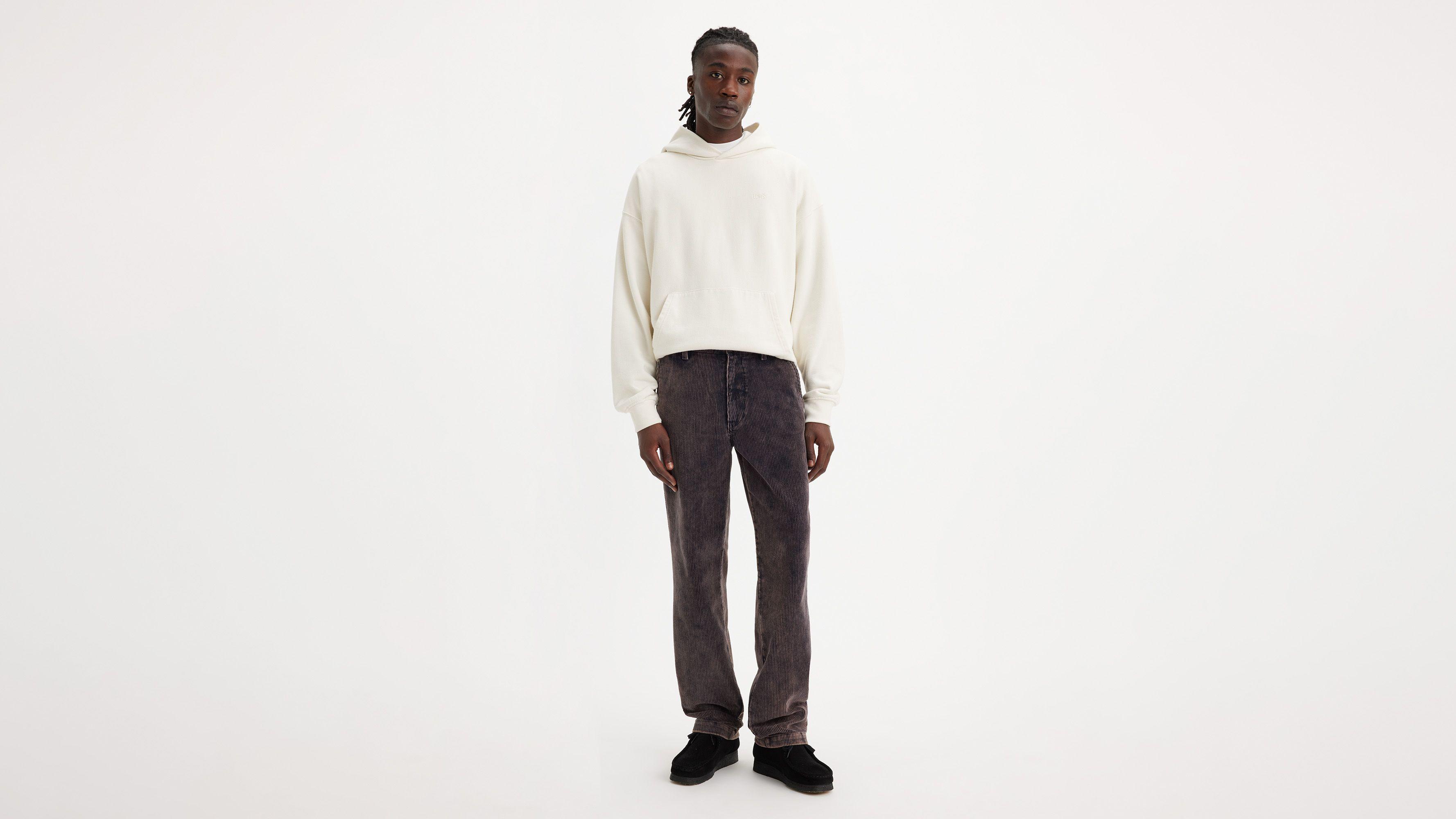 Levi's Xx Chino Authentic Straight Corduroy Pants in Black for Men