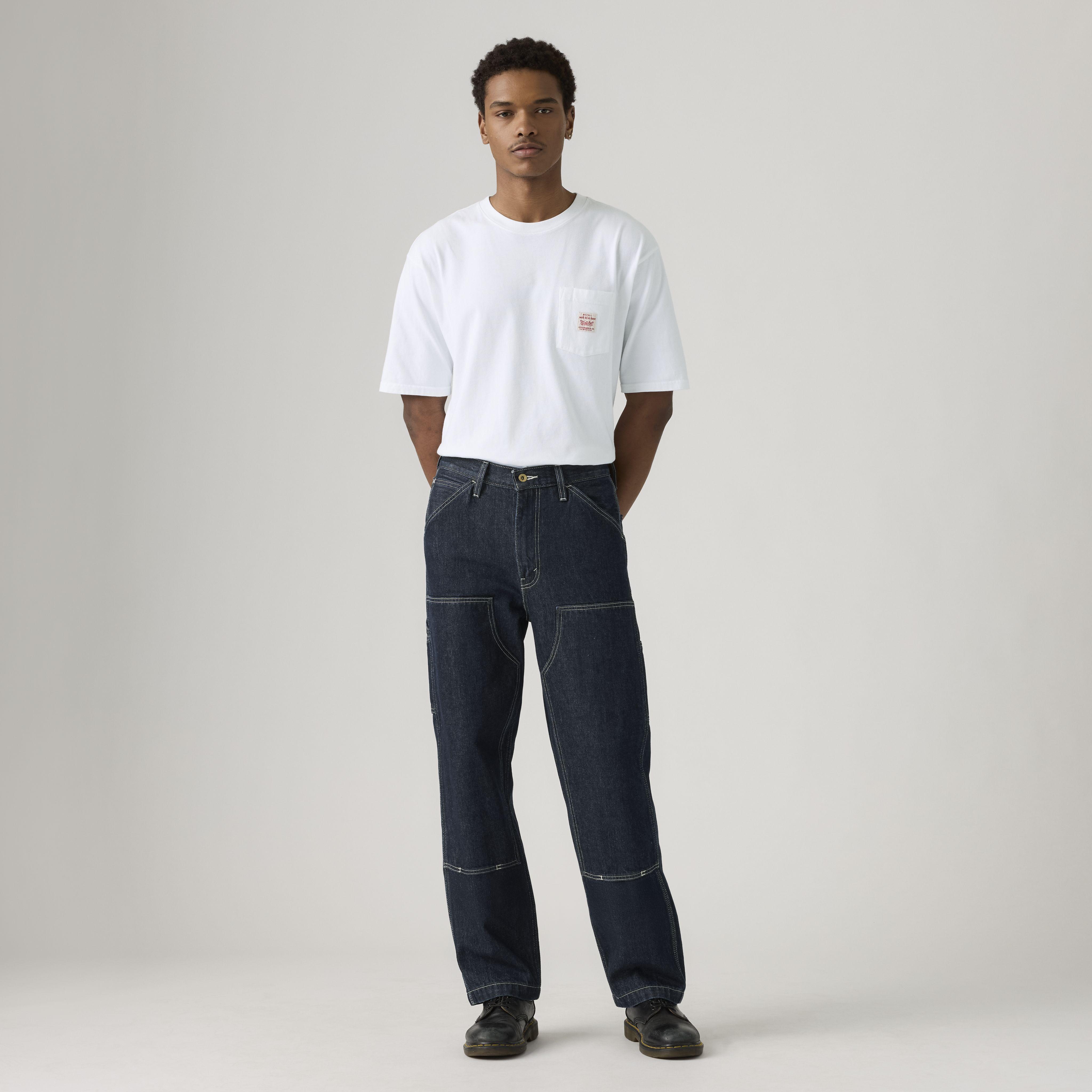 Levi's 568 Loose Straight Double Knee Carpenter Jeans in Blue for