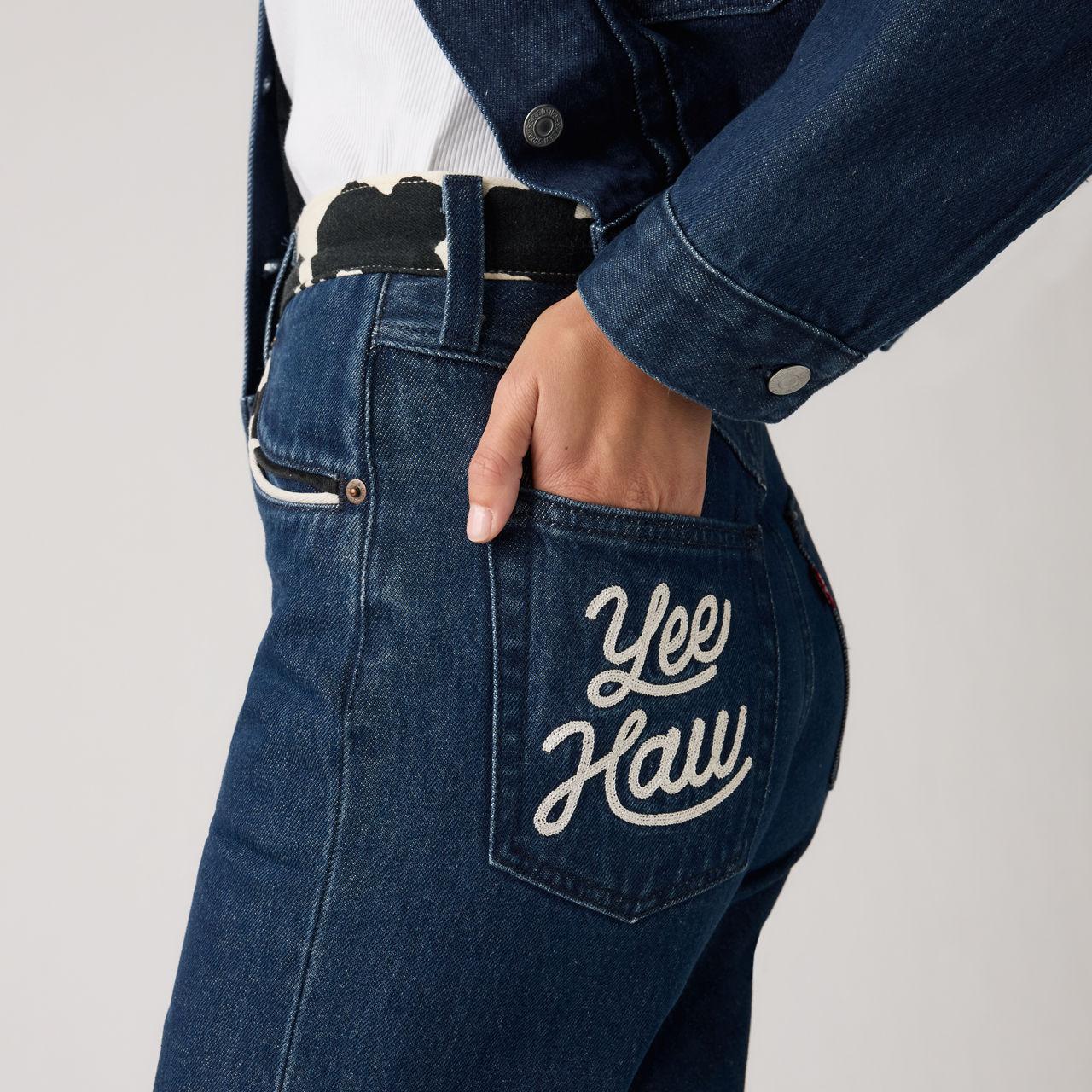 LEVI’S® x TOY STORY RIBCAGE BELLS ジーンズ Levi's X Toy Story Ribcage Bell Jeans in Blue | Lyst UK