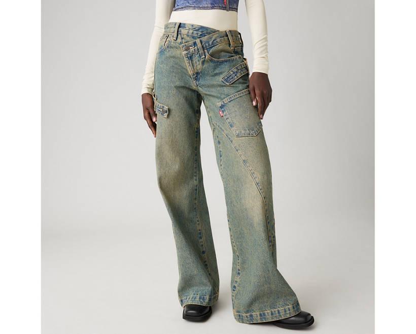 Levi's X Adsb Andersson Bell Overlay Jeans in Black | Lyst UK