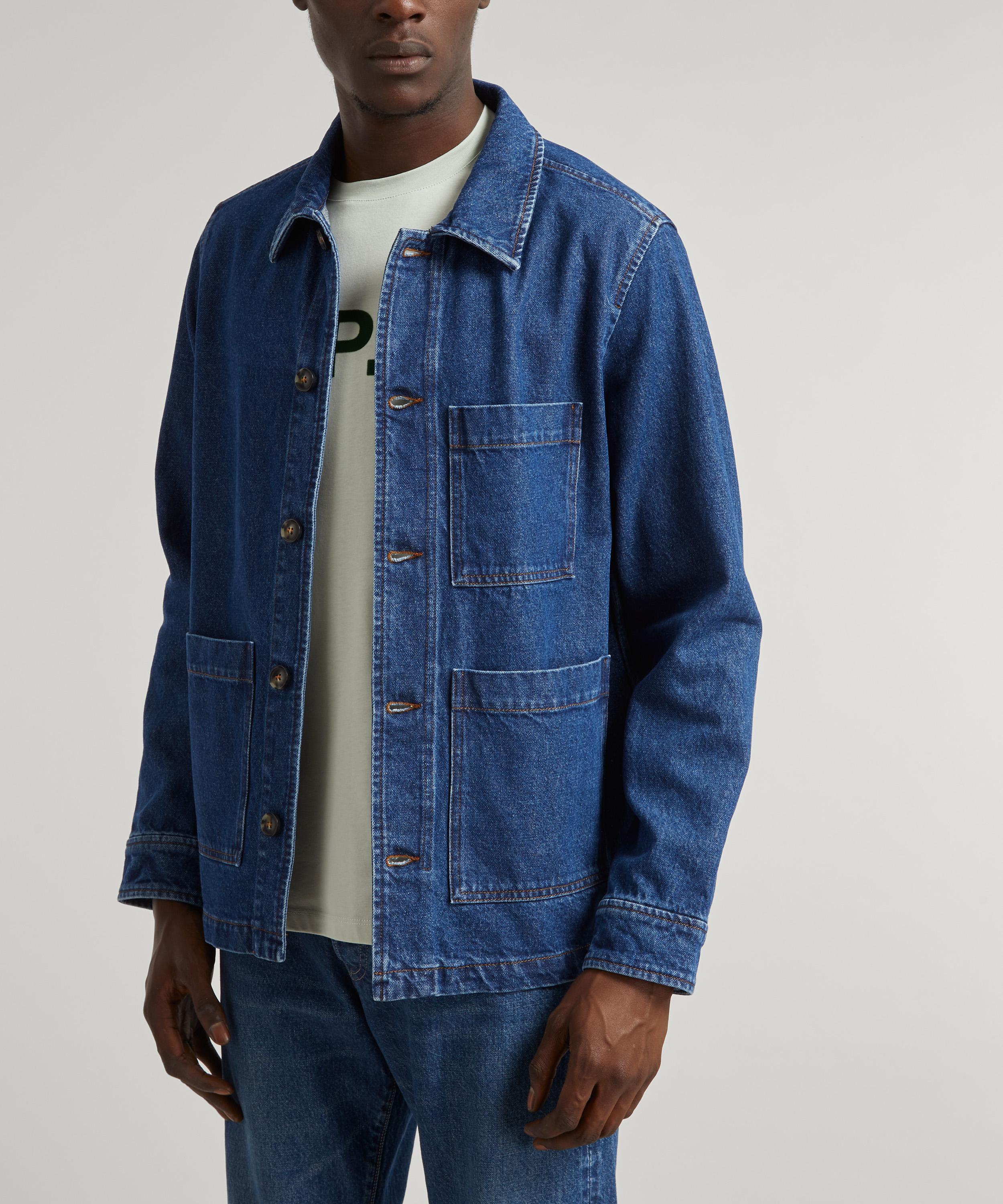 apc work jean jacket