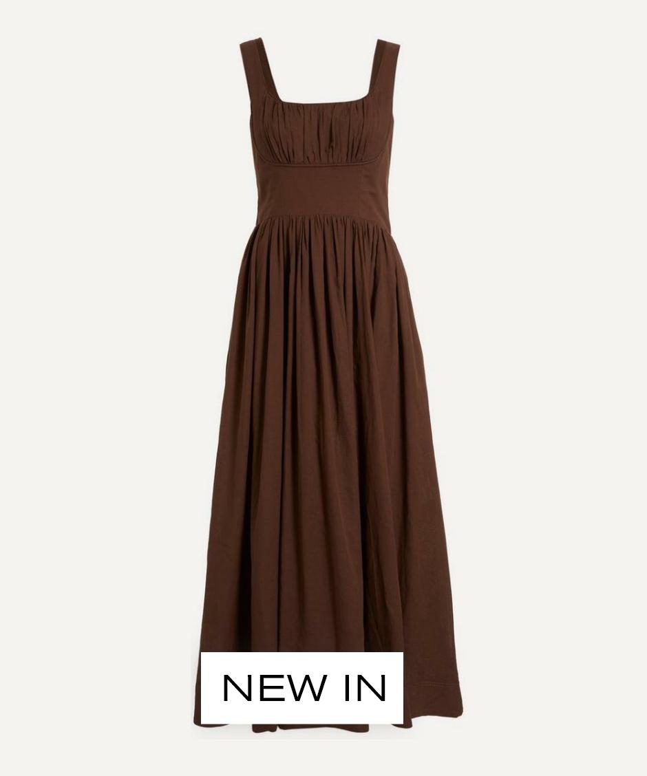 knee length dresses for ladies AJE Cosette Tie Black Midi Dress  Drest by Scott Malouf