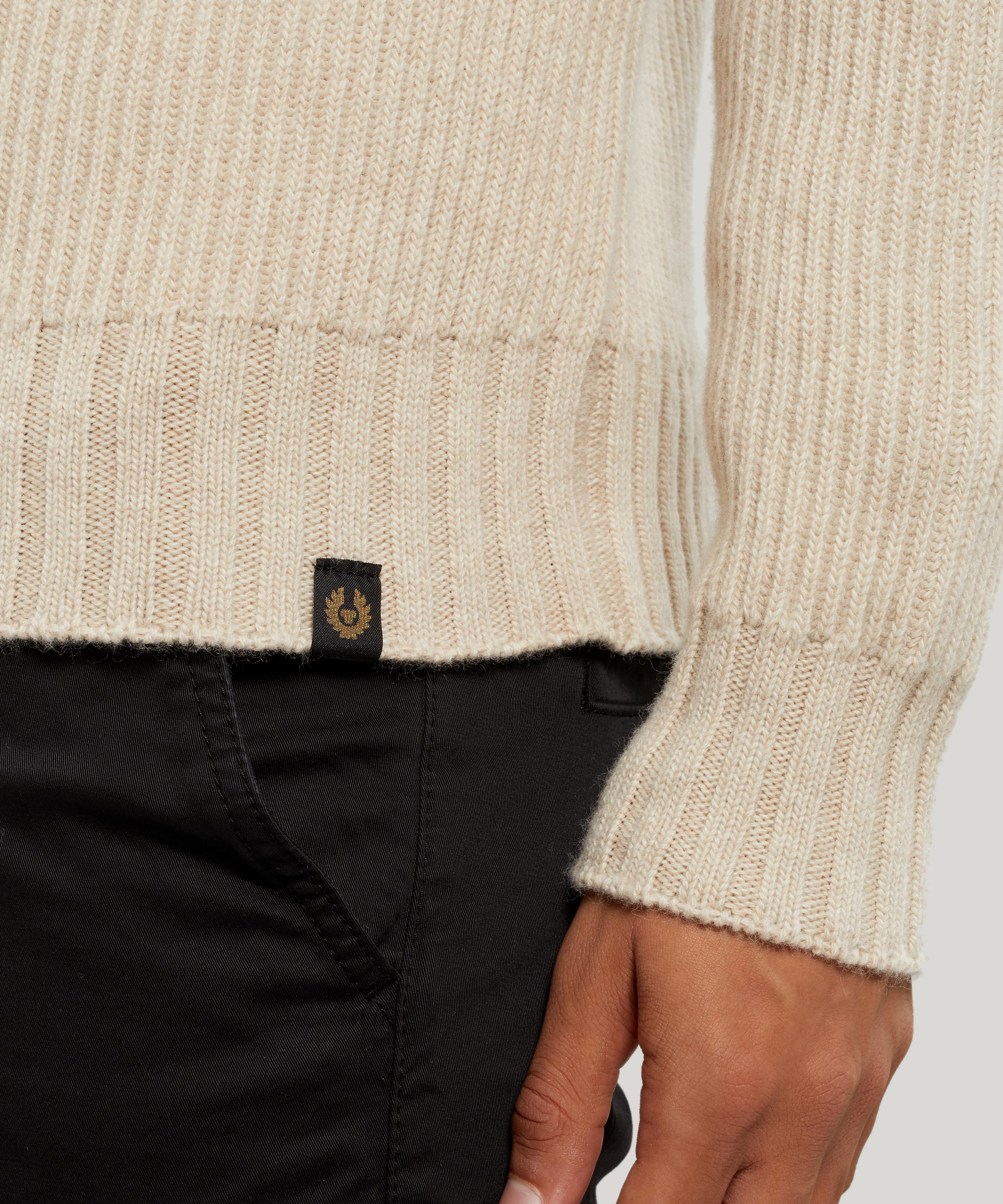 belstaff marine roll neck