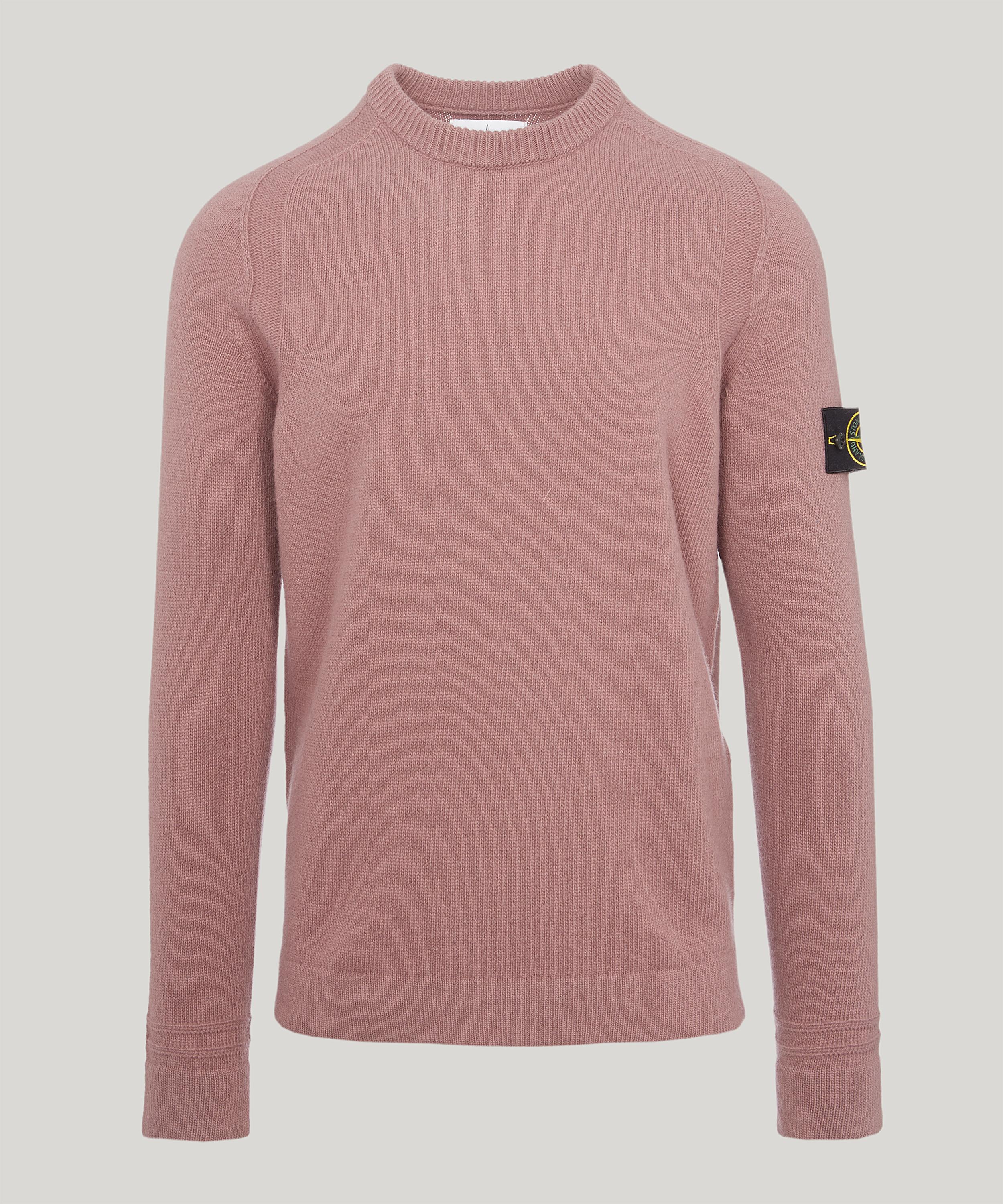 Mens pink shop stone island jumper