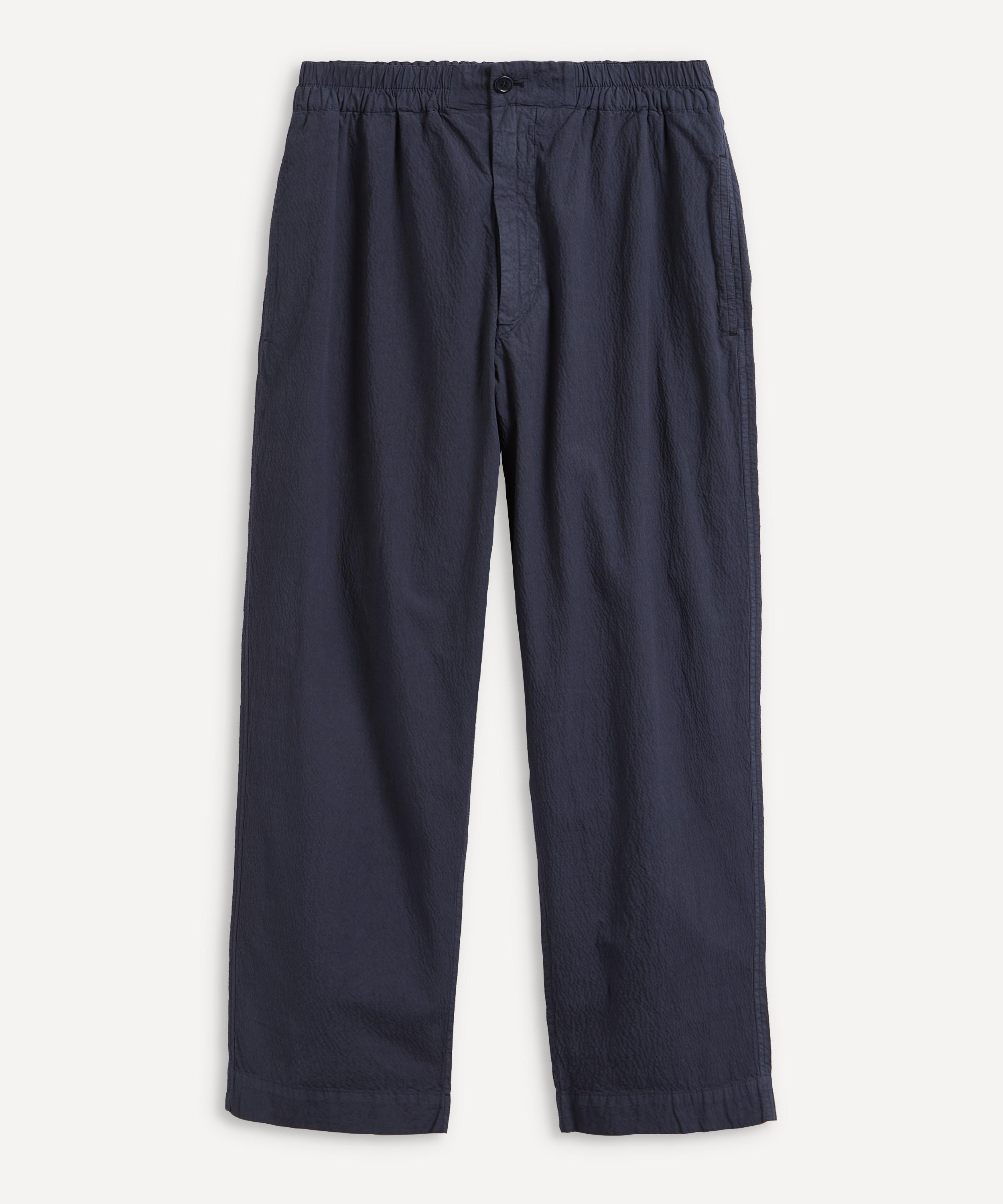 YMC Cotton Balloon Seersucker Trousers 