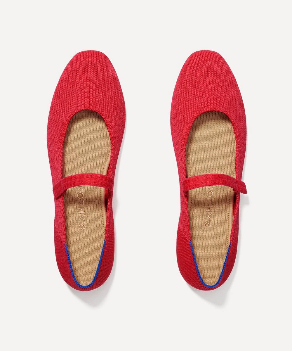 Red mary jane shoes australia best sale
