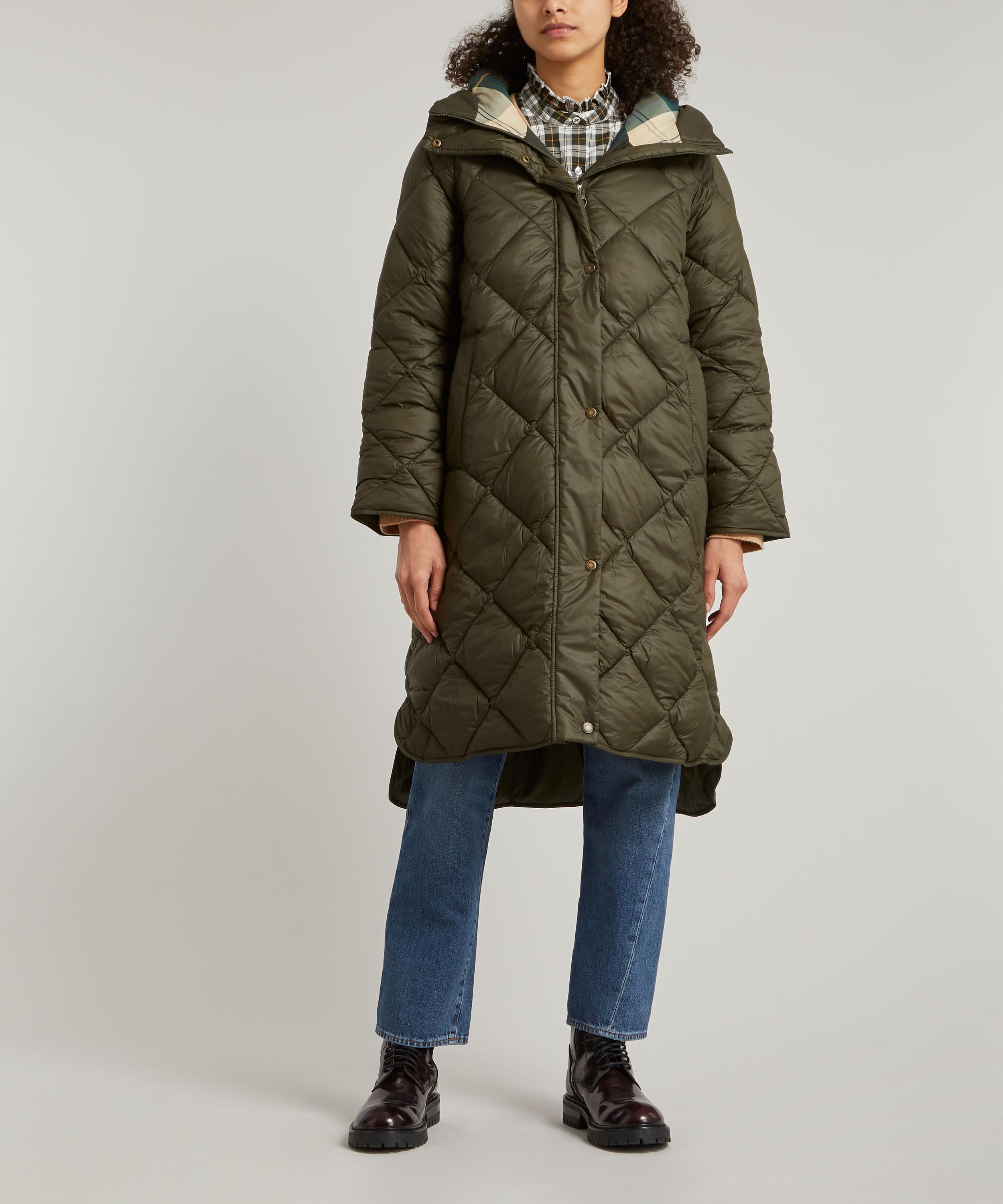 barbour khaki coat