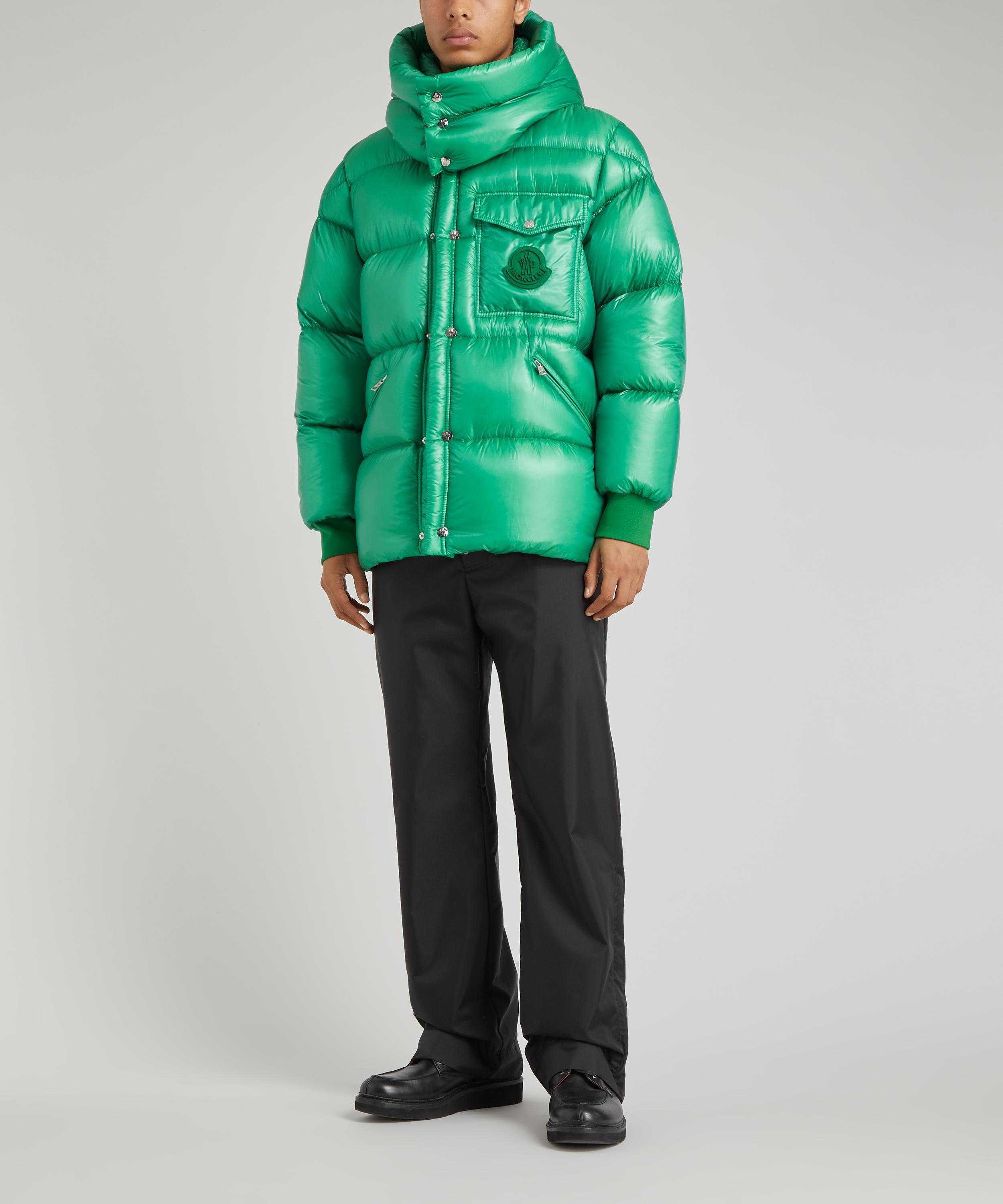 Moncler Synthetic Lamentin Down Jacket in Green for Men | Lyst