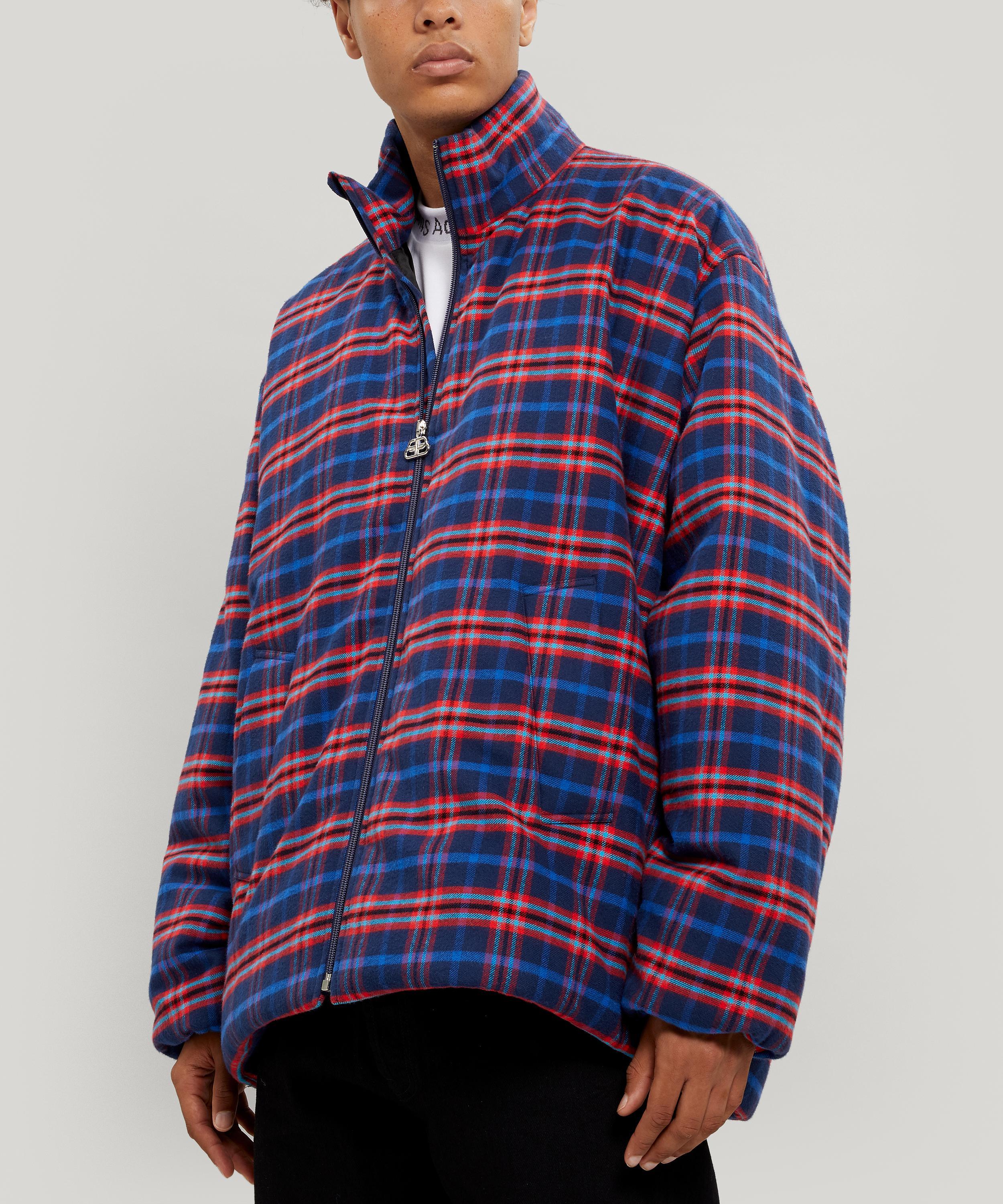 balenciaga cocoon zip up jacket