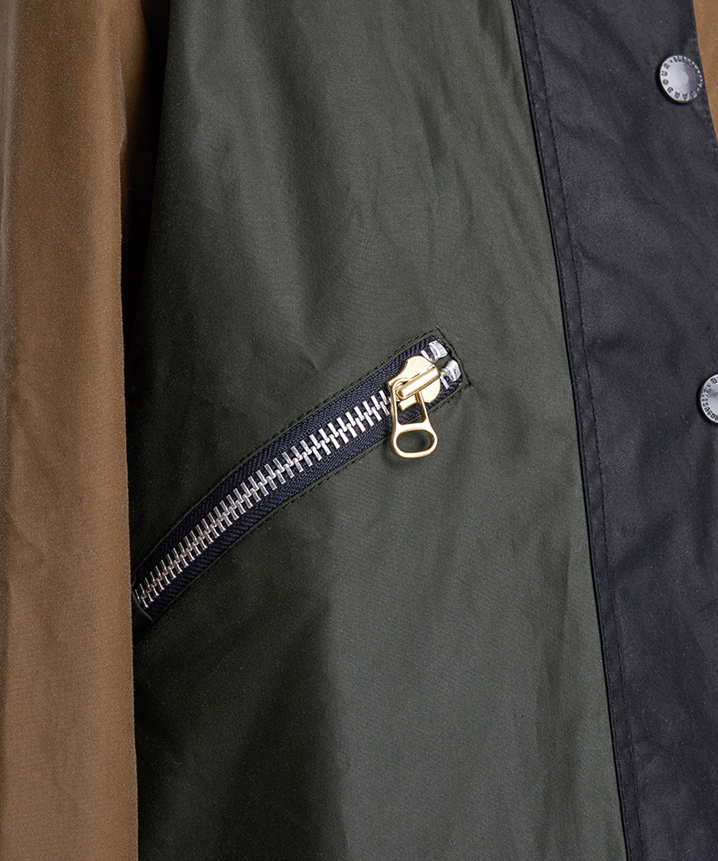 Barbour X Alexa Chung Oversized Patch Jacket Lyst Canada