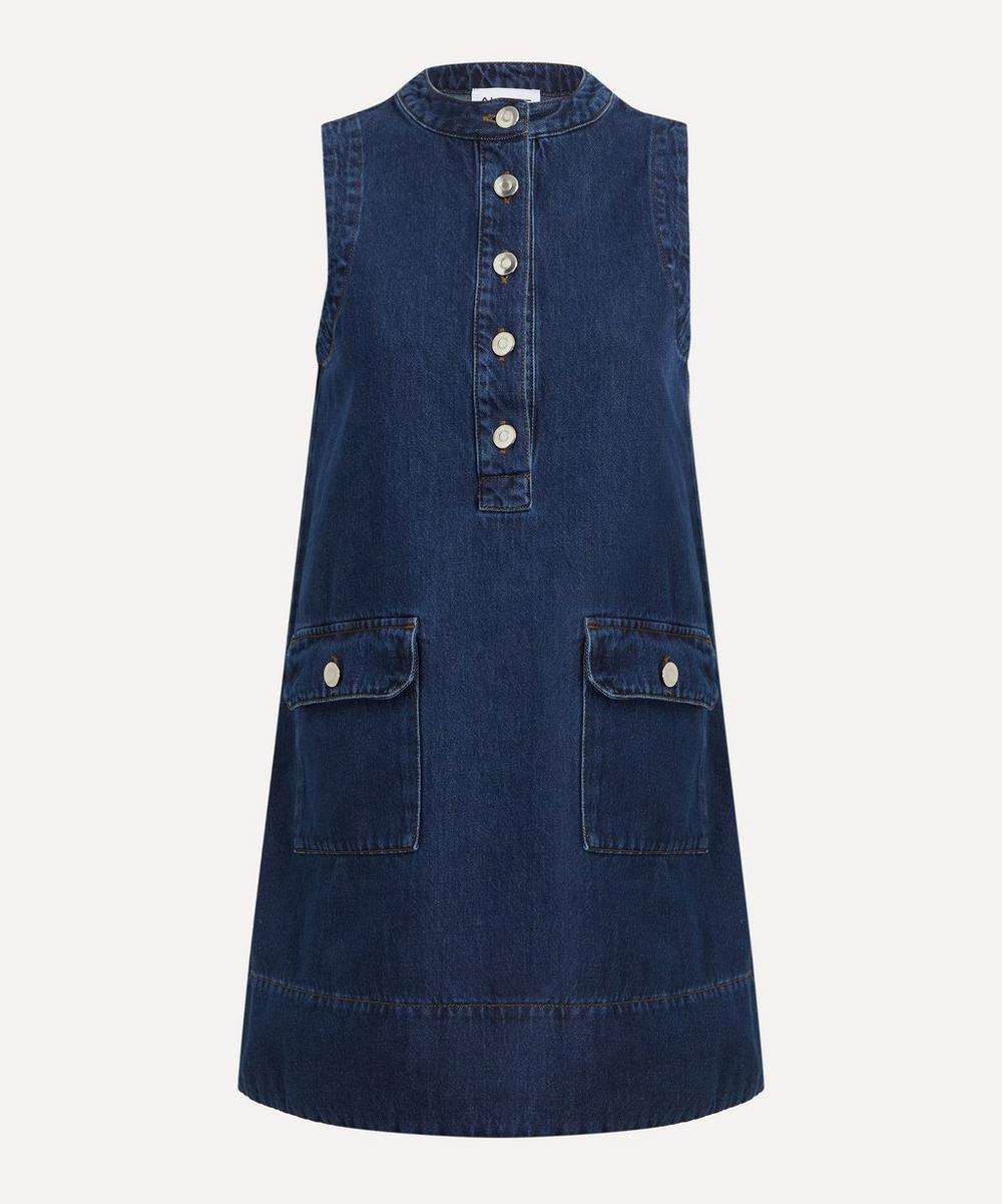 ALIGNE Luella Denim Mini Dress in Blue | Lyst