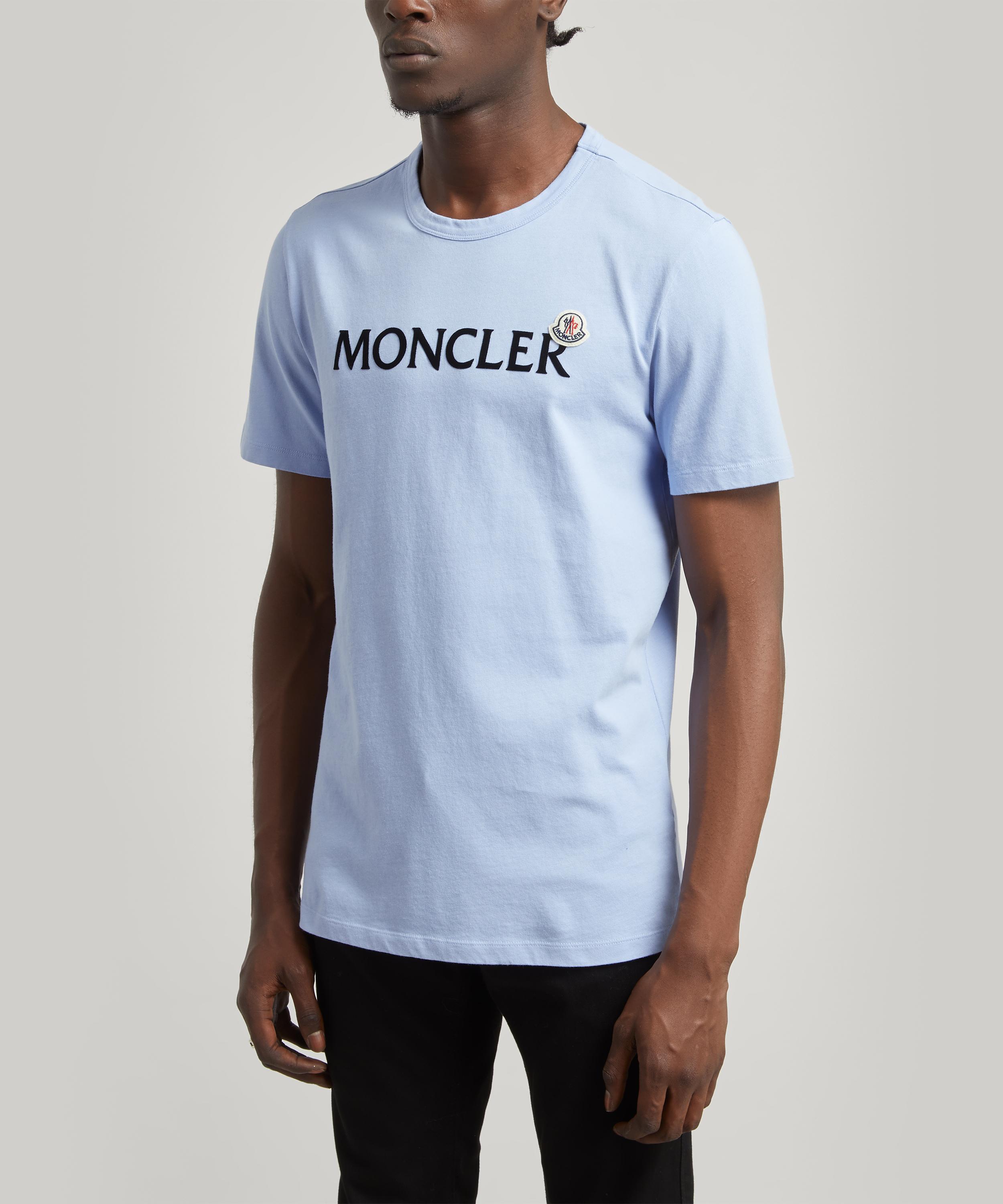 moncler scribble logo tee