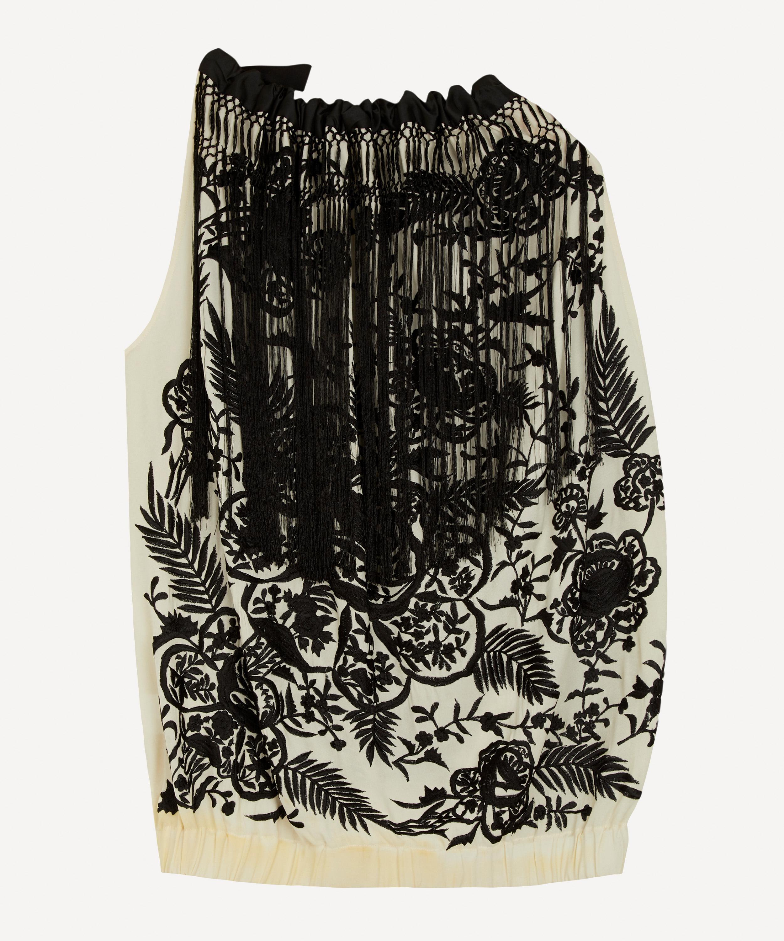 dries van noten floral top