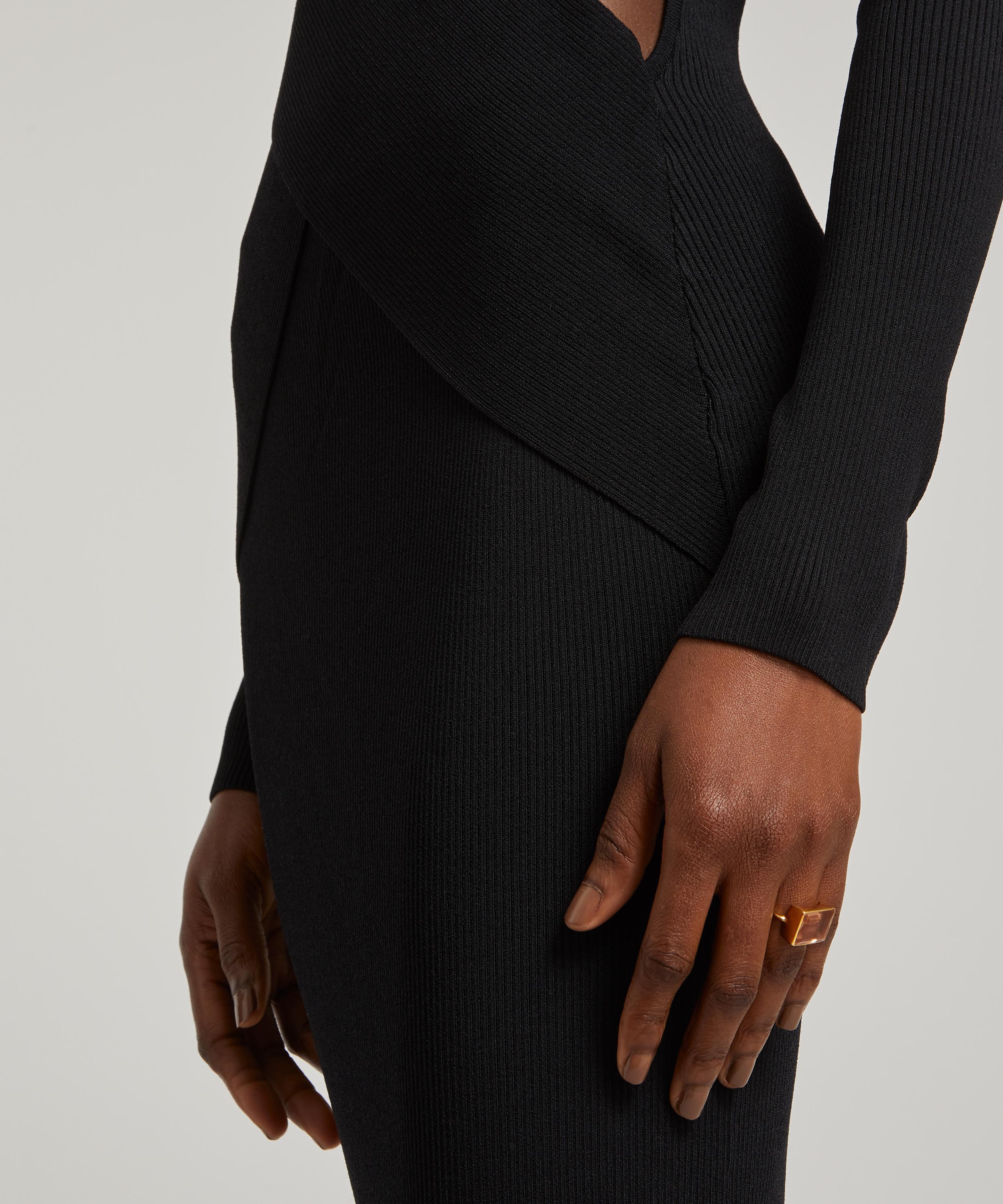 celena draped midi dress sir the label