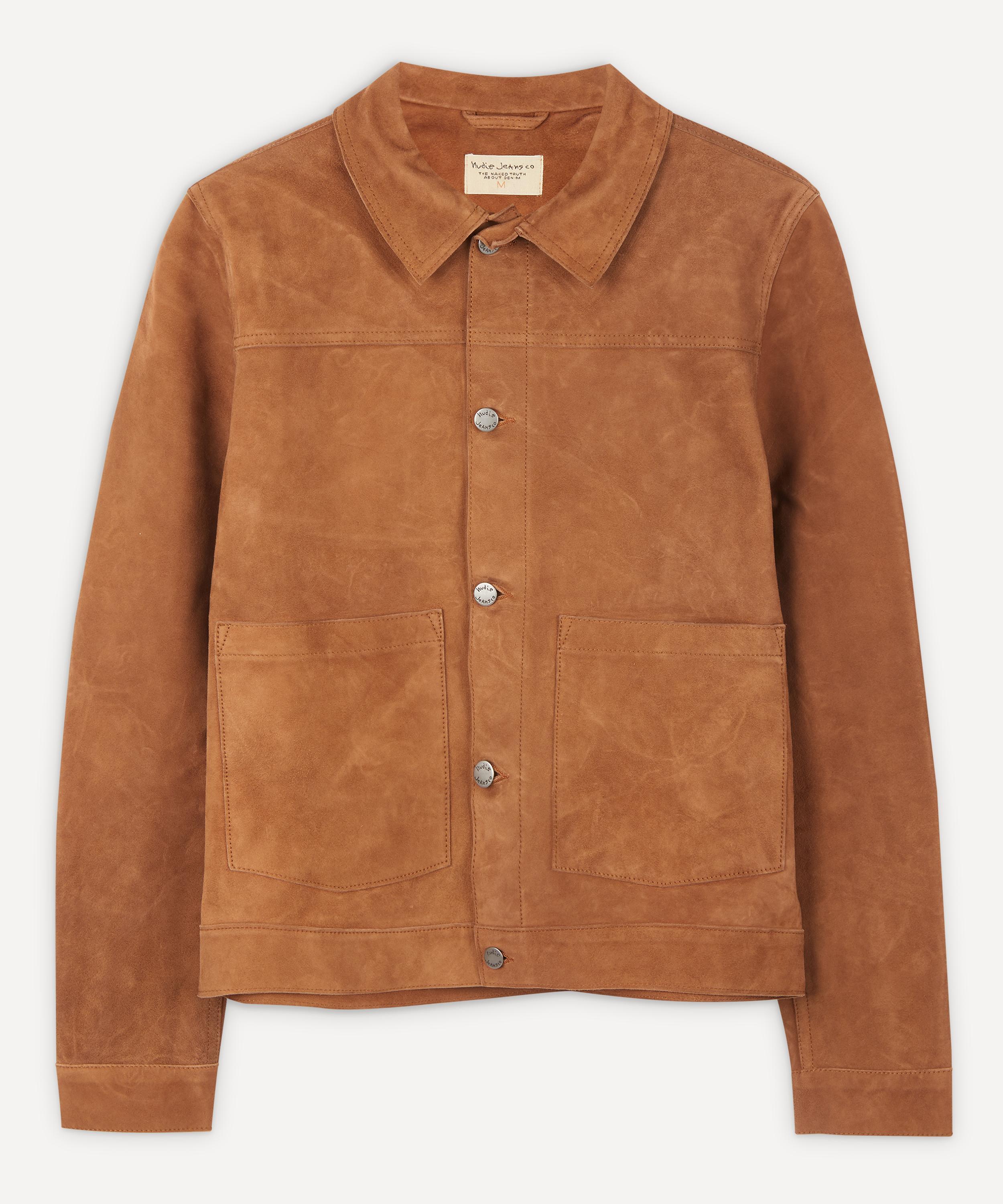 Nudie Jeans Dante Nubuck Leather Jacket 