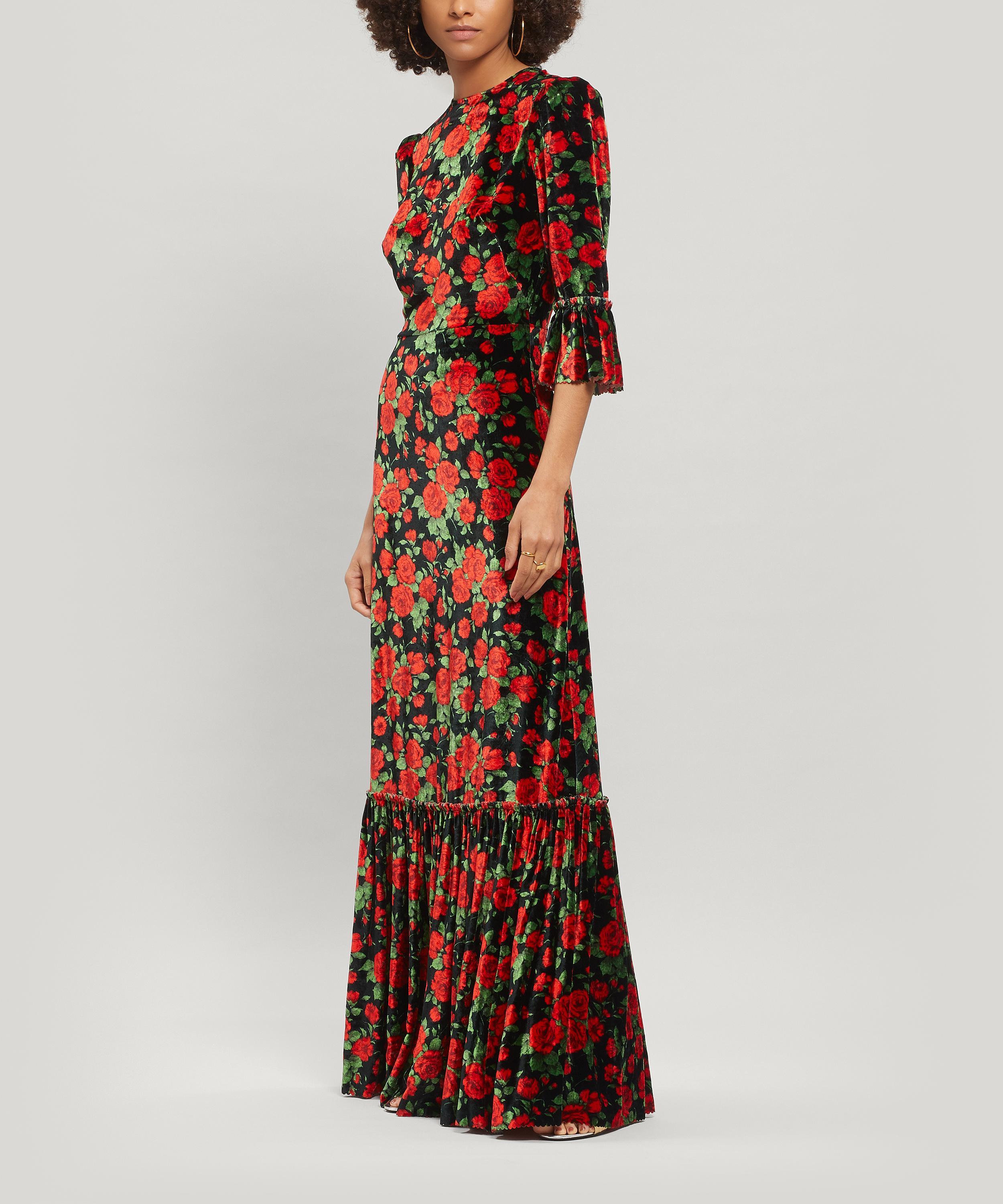 【THE VAMPIRE'S WIFE】The Wild Rose Dress The Vampire's Wife The Wild Rose Midi Dress — UFO No More