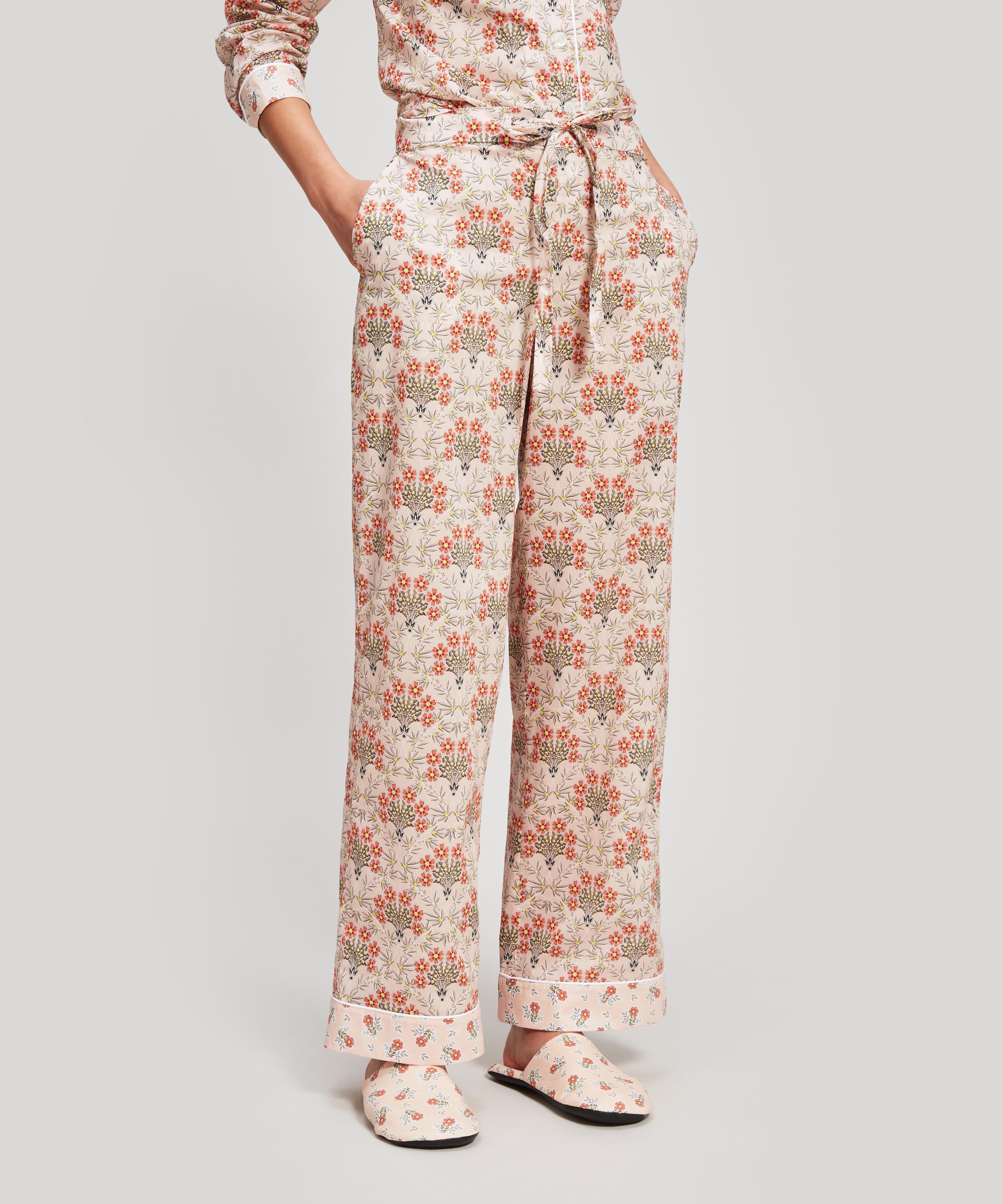 Liberty Estelle And Poppy Florence Tana Lawntm Cotton Pyjama Set ...