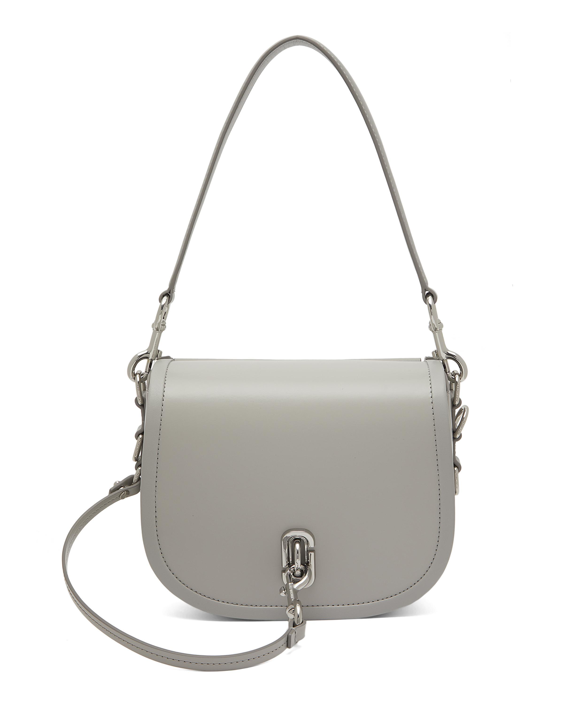 marc jacobs saddle bolsa grey