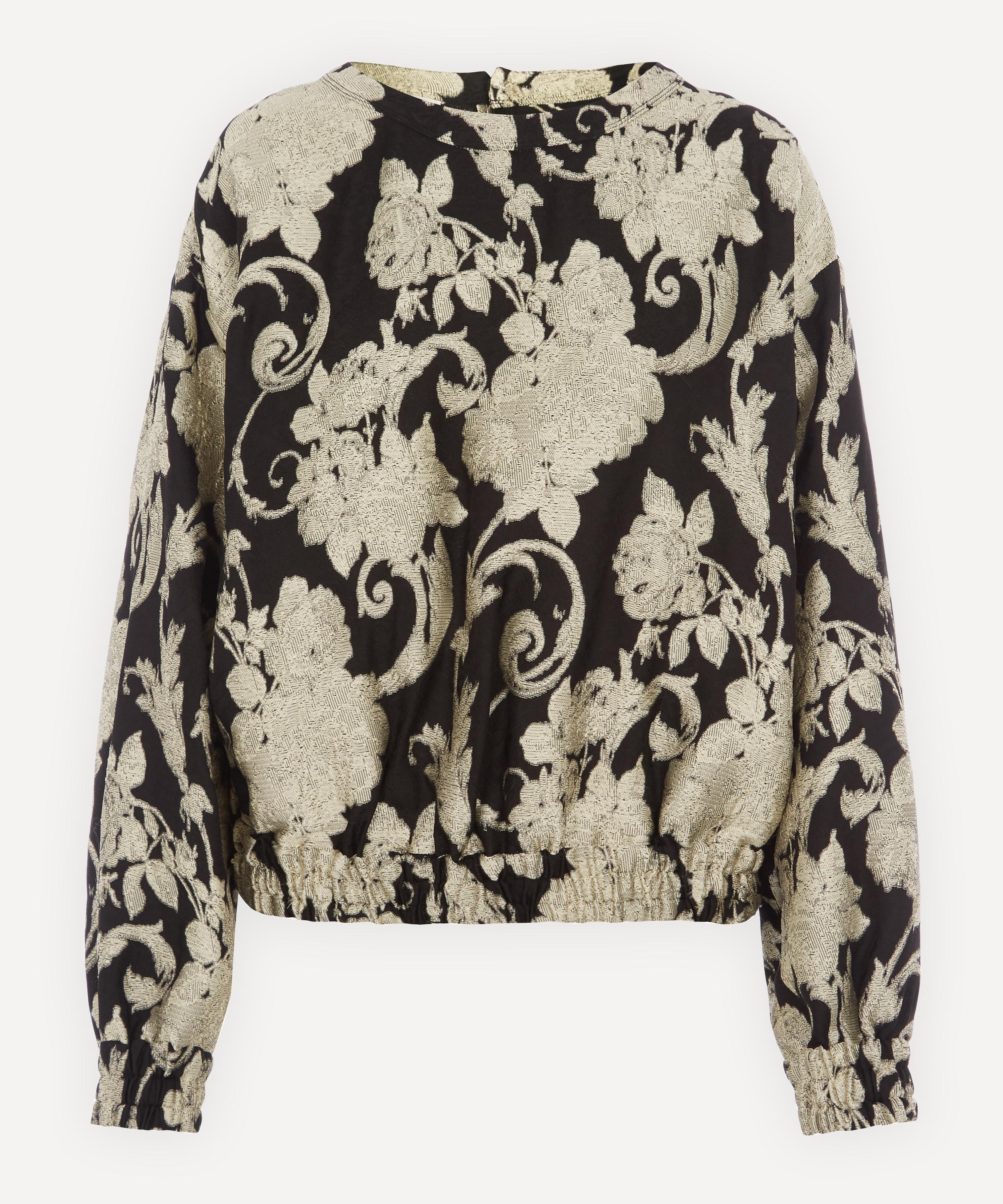 dries van noten floral top