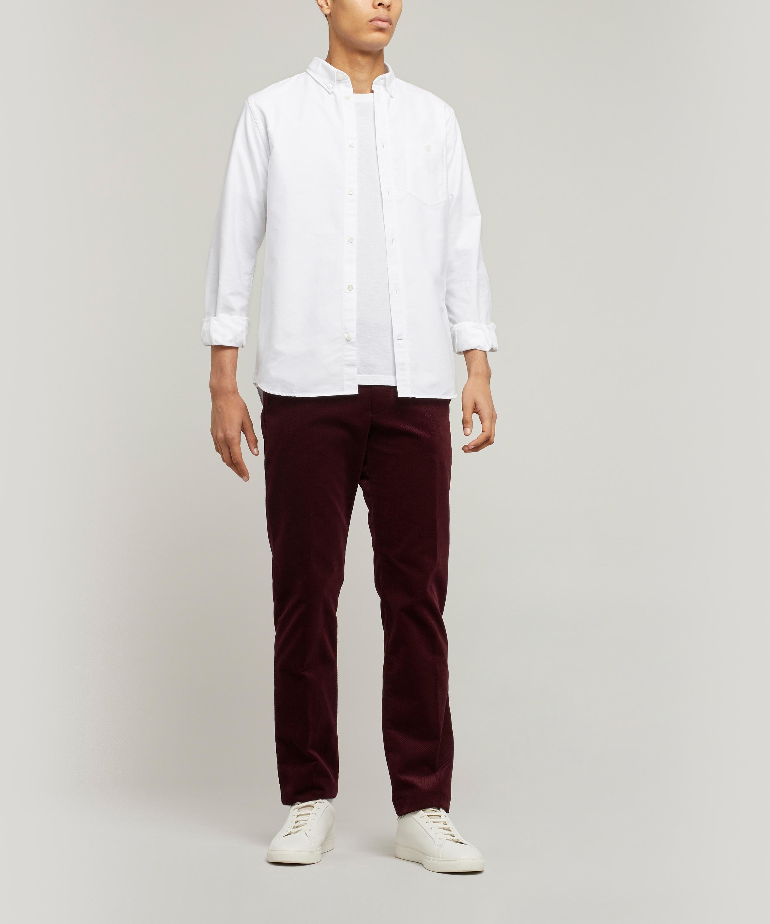 norse projects anton oxford shirt white