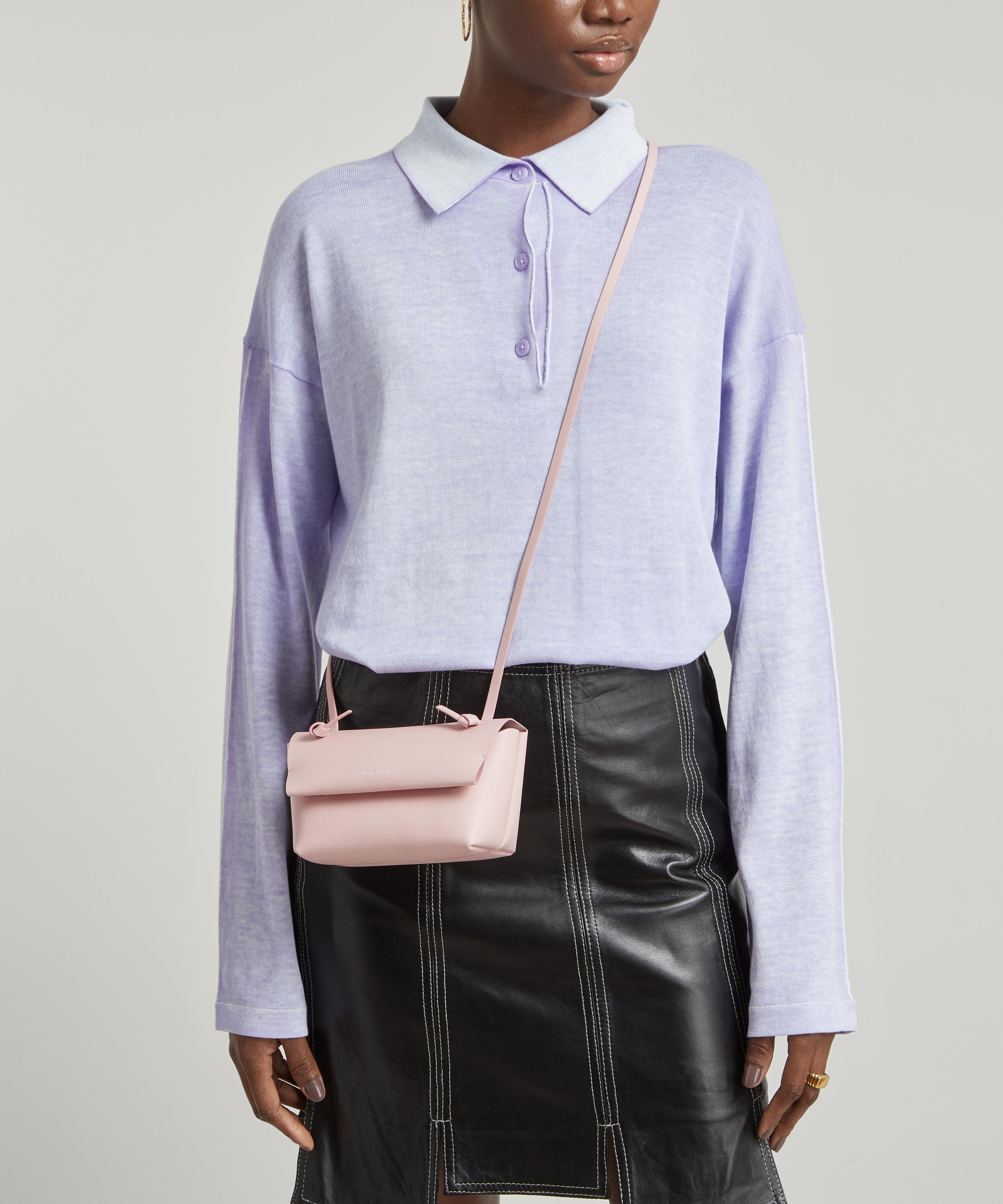 acne knotted strap purse