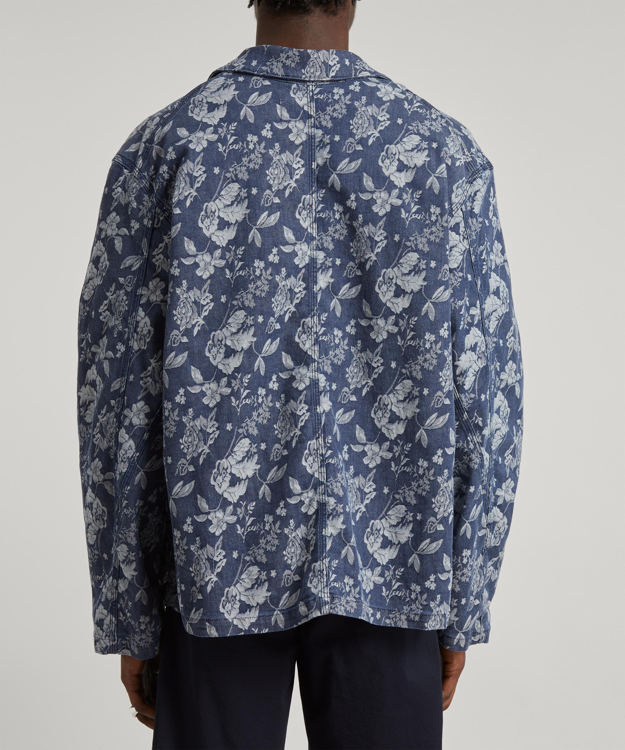 YMC Labour Chore Floral Denim Jacket in 