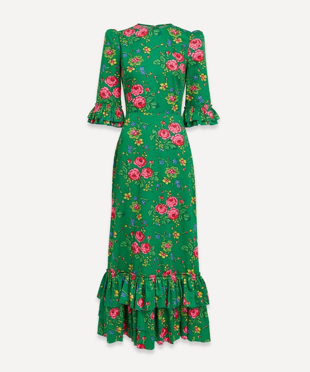 【THE VAMPIRE'S WIFE】The Wild Rose Dress Vampires Wife 'The Wild Rose' Dress in silk blend | Depop