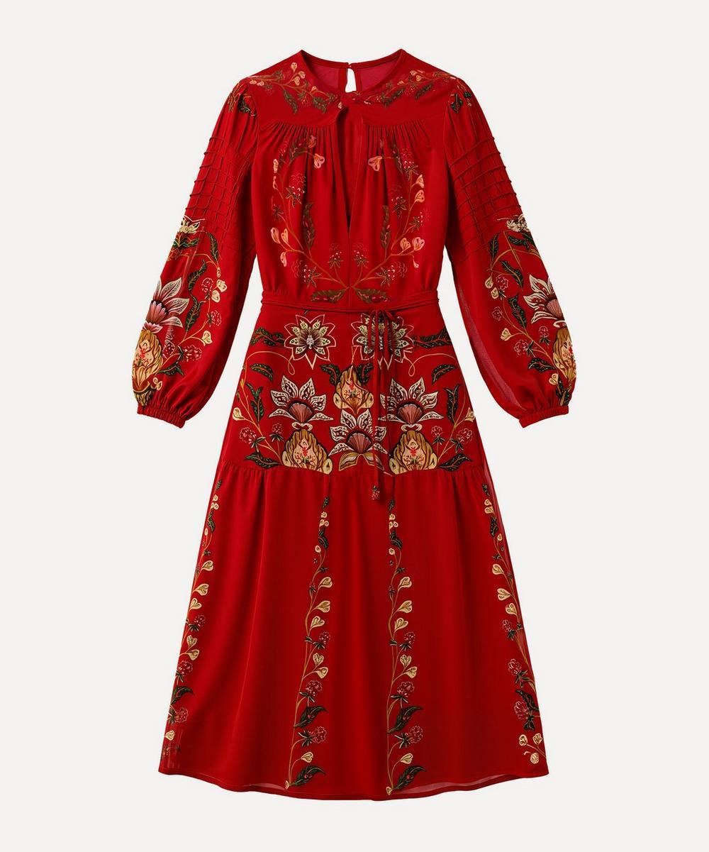 chinese dress ladies Women Pleated A Line Maxi Dress Formal Long Sleeve Wedding Guest Party  Dresses with Belt : Clothing, Shoes & Jewelry