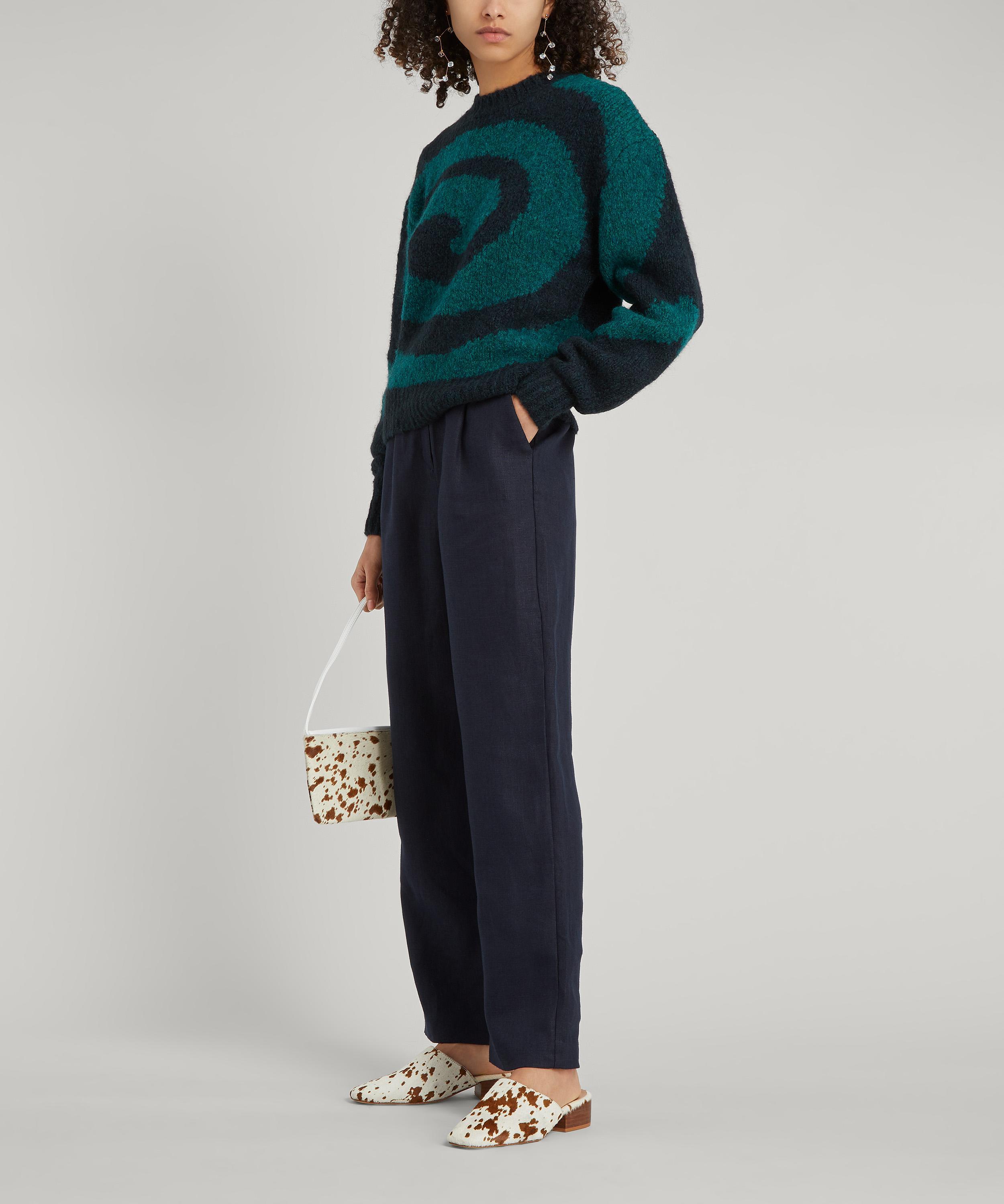 Paloma Wool Twister Swirl Intarsia Knit Jumper in Green | Lyst Paloma Wool Twister Swirl Intarsia Knit Jumper in Green | Lyst