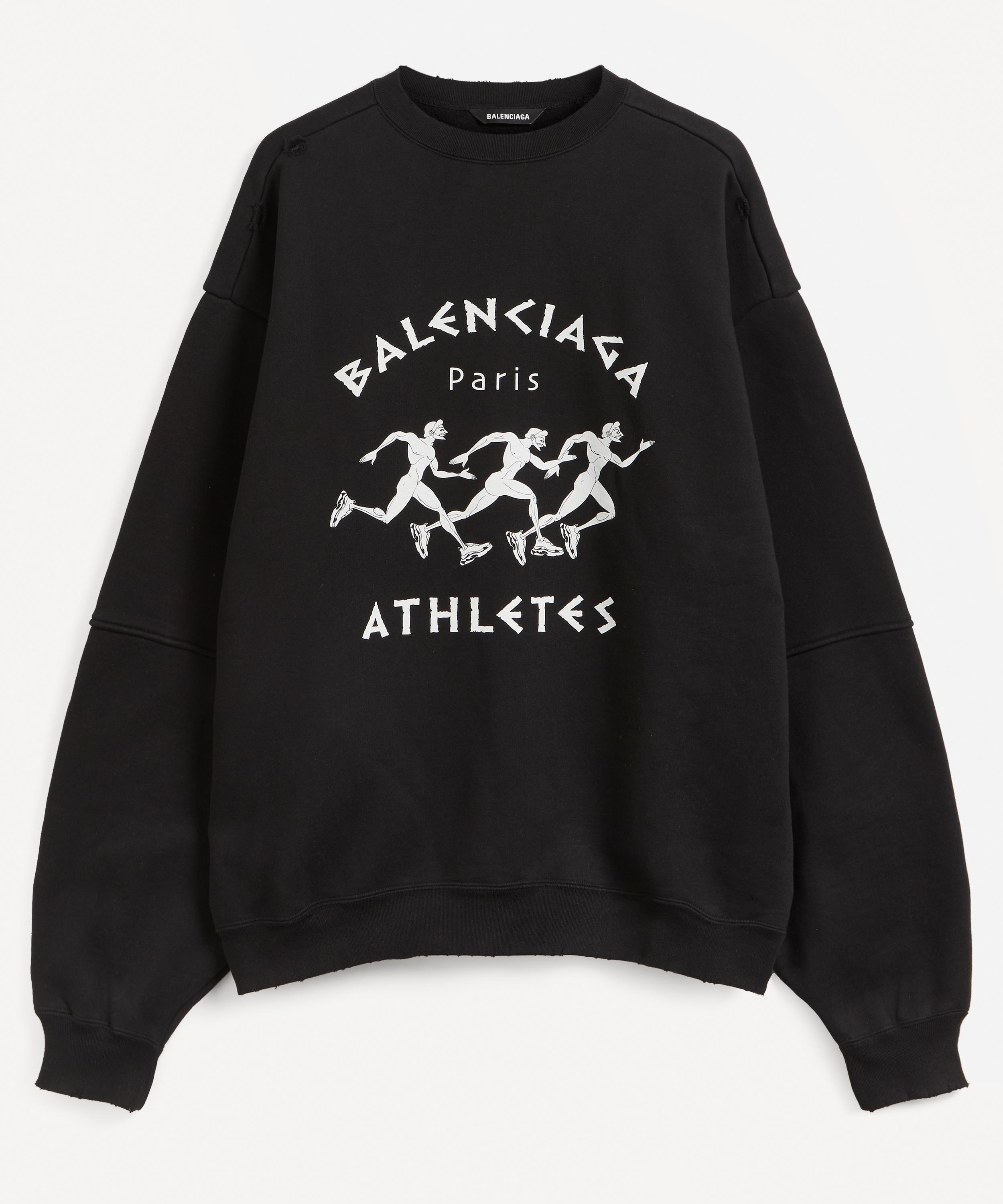 Balenciaga crew neck jumper hotsell
