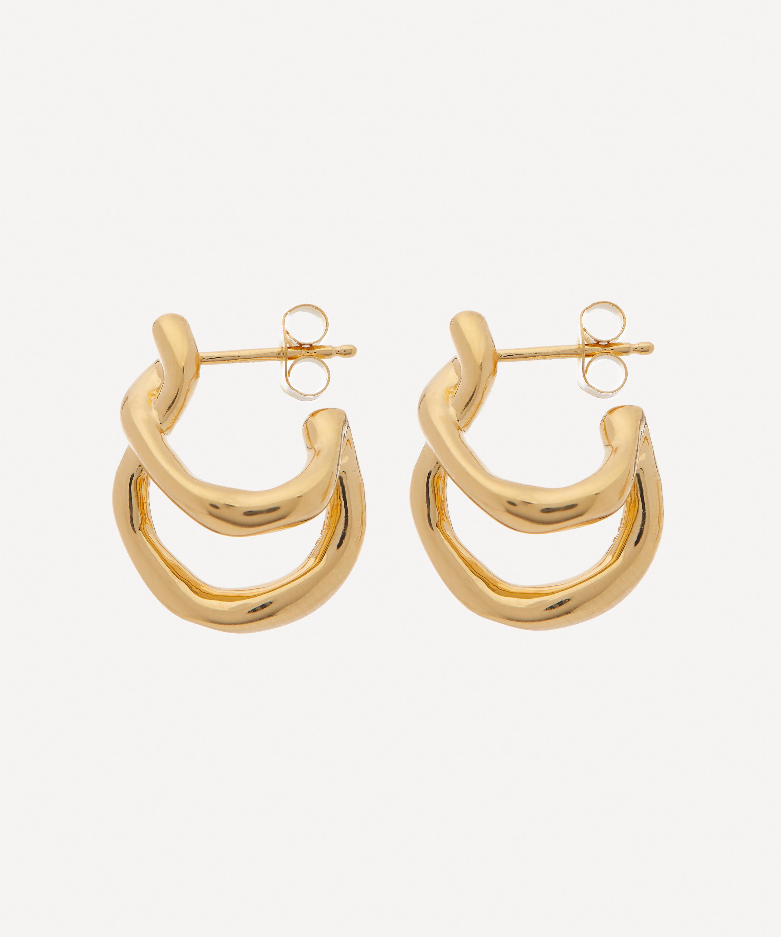 Missoma silver hoops Clearance