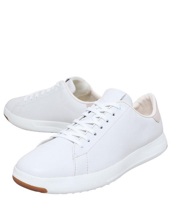 cole haan white tennis shoes