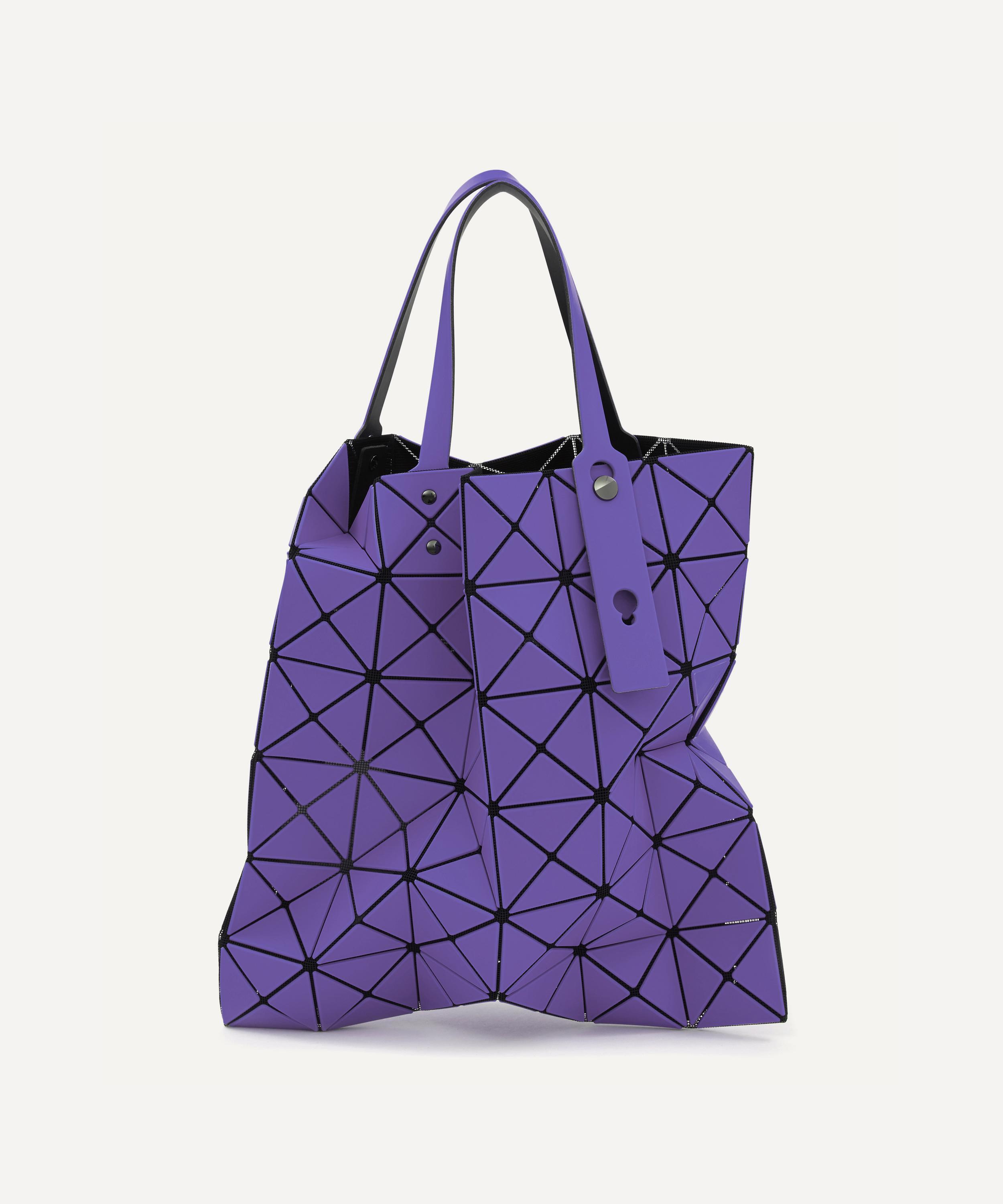 Bao Bao Issey Miyake Lucent Frost Tote Bag in Purple - Lyst